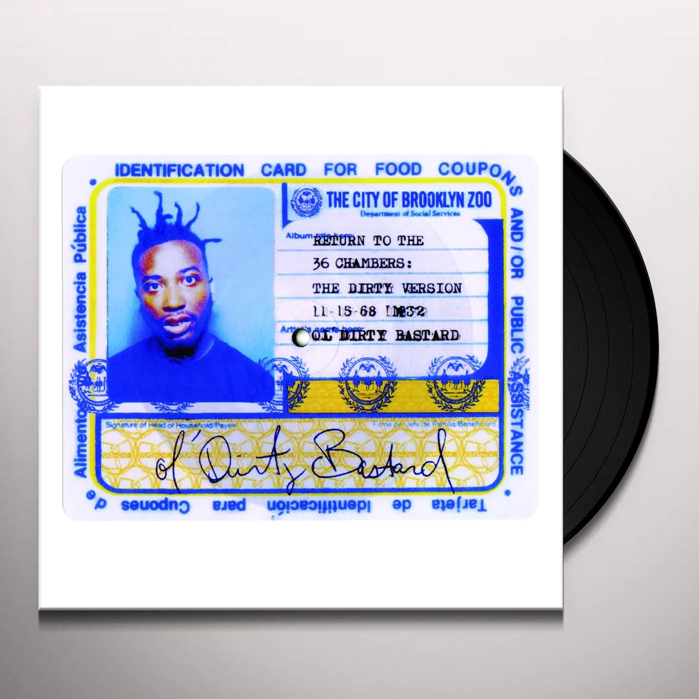 Ol' Dirty Bastard Brooklyn Zoo / Shimmy Shimmy Ya Vinyl Record