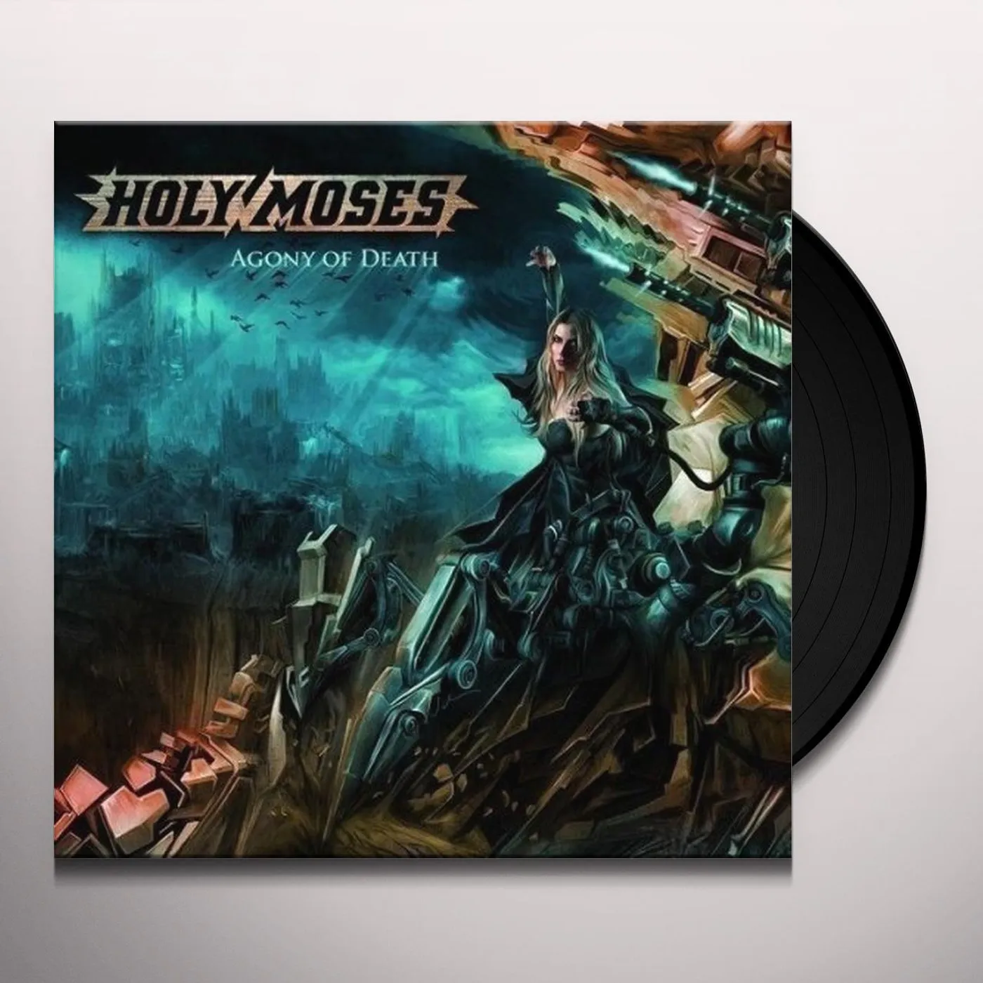Holy Moses Agony Of Death Vinyl Record