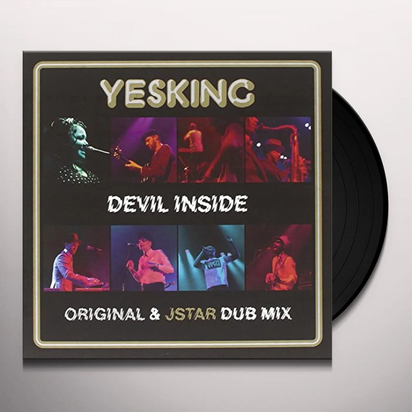 Yesking DEVIL INSIDE-ORIGINAL & JSTAR DUB MIX Vinyl Record