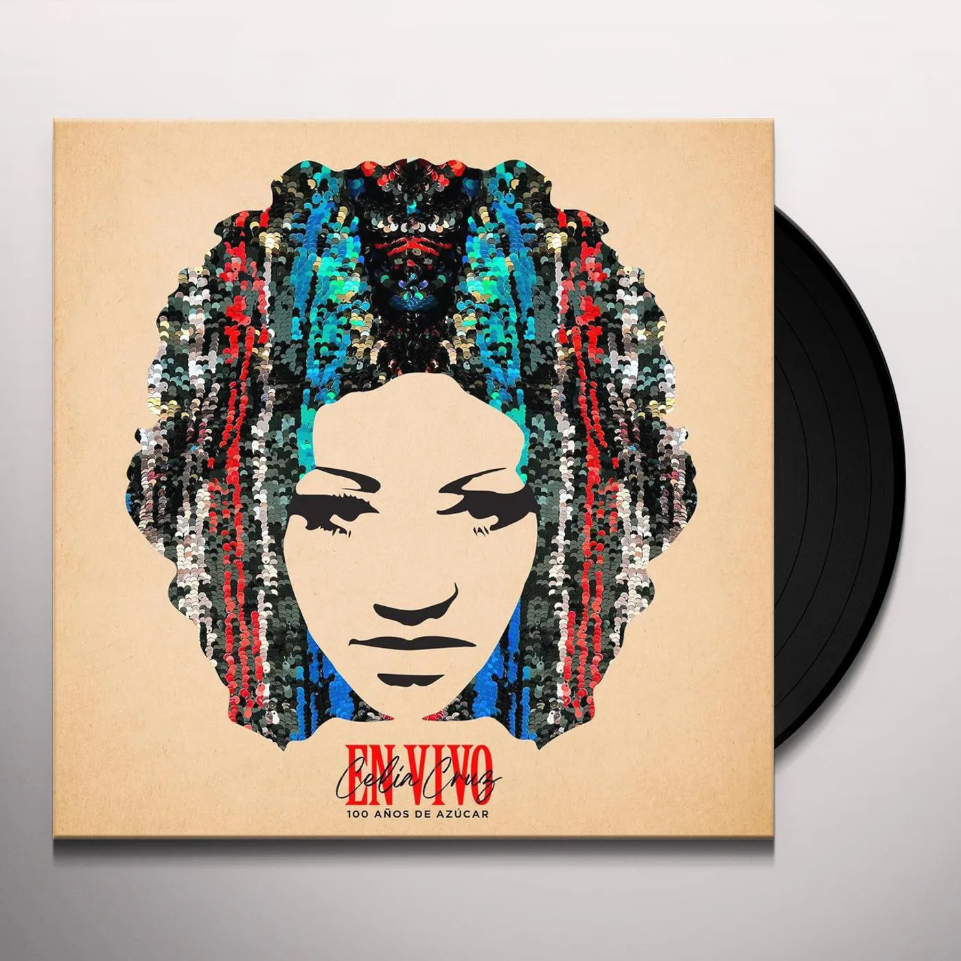 Celia Cruz En Vivo - 100 Anos De Azucar Vinyl Record