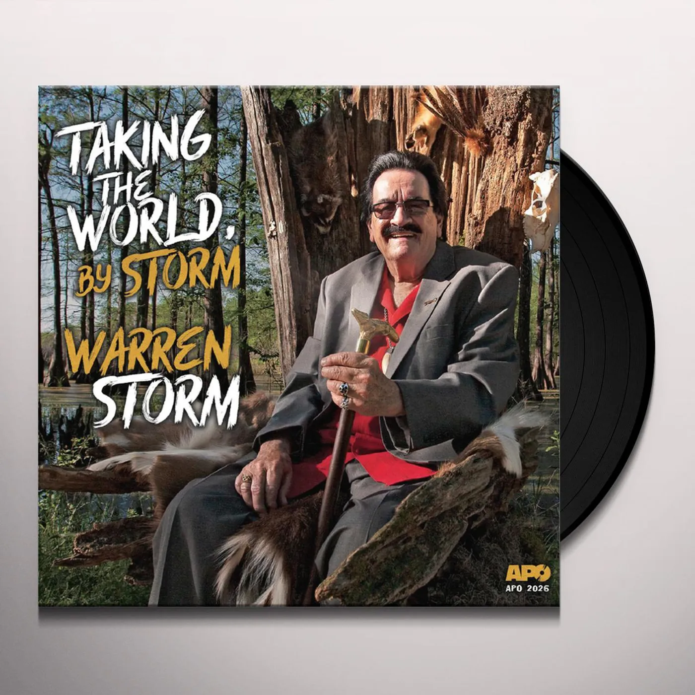 Warren Storm Taking The World, By Storm Vinyl Record