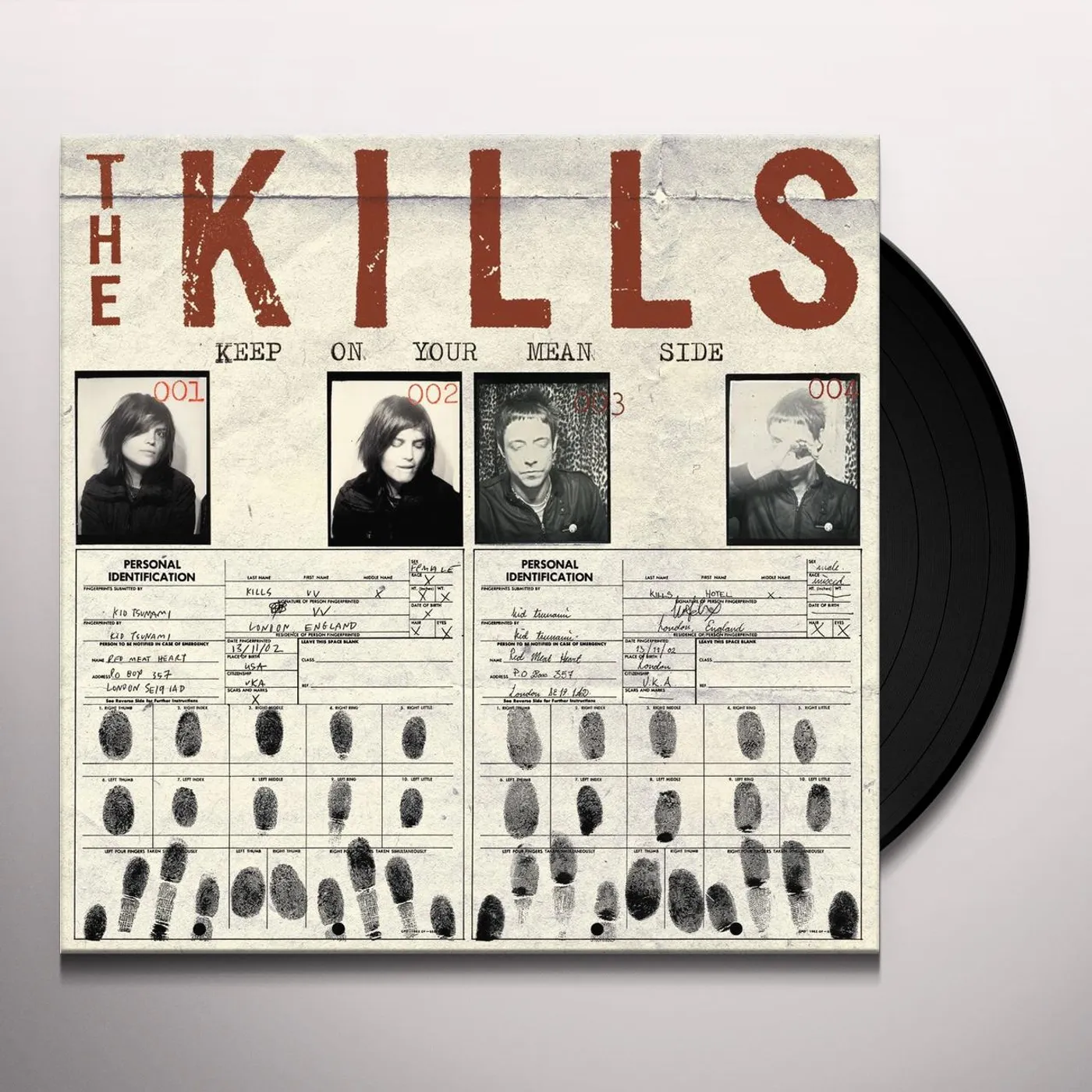 The Kills Keep On Your Mean Side Vinyl Record