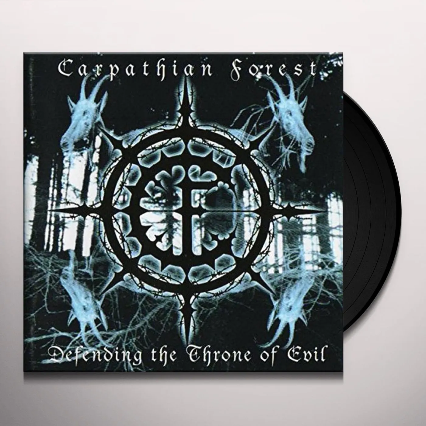 Carpathian Forest Defending the Throne of Evil Vinyl Record