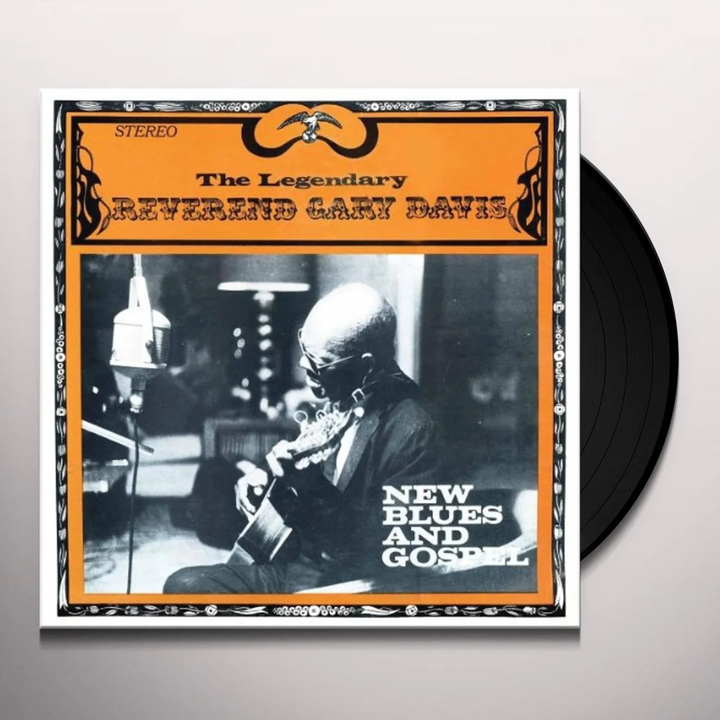 Reverend Gary Davis NEW BLUES & GOSPEL Vinyl Record