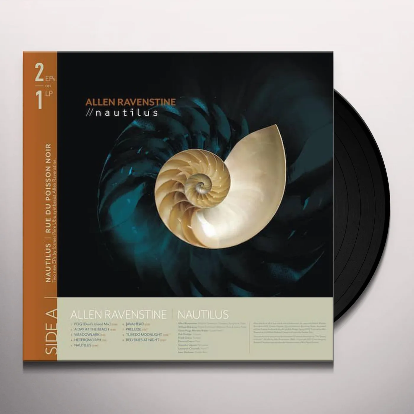 Allen Ravenstine NAUTILUS / RUE DU POISSON NOIR Vinyl Record