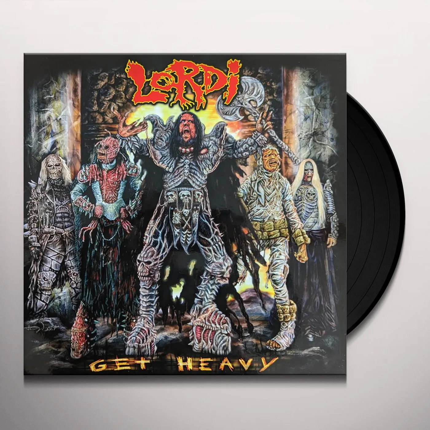 Lordi Get Heavy Vinyl Record