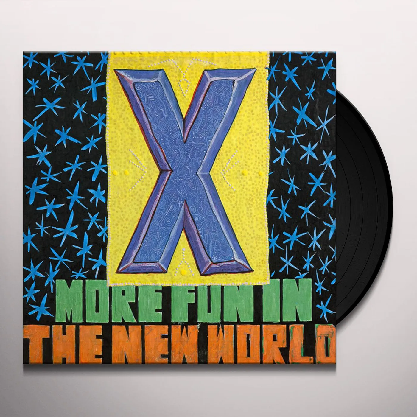 X  More Fun In The New World (Limited/Translucent Blue/180g) Vinyl Record