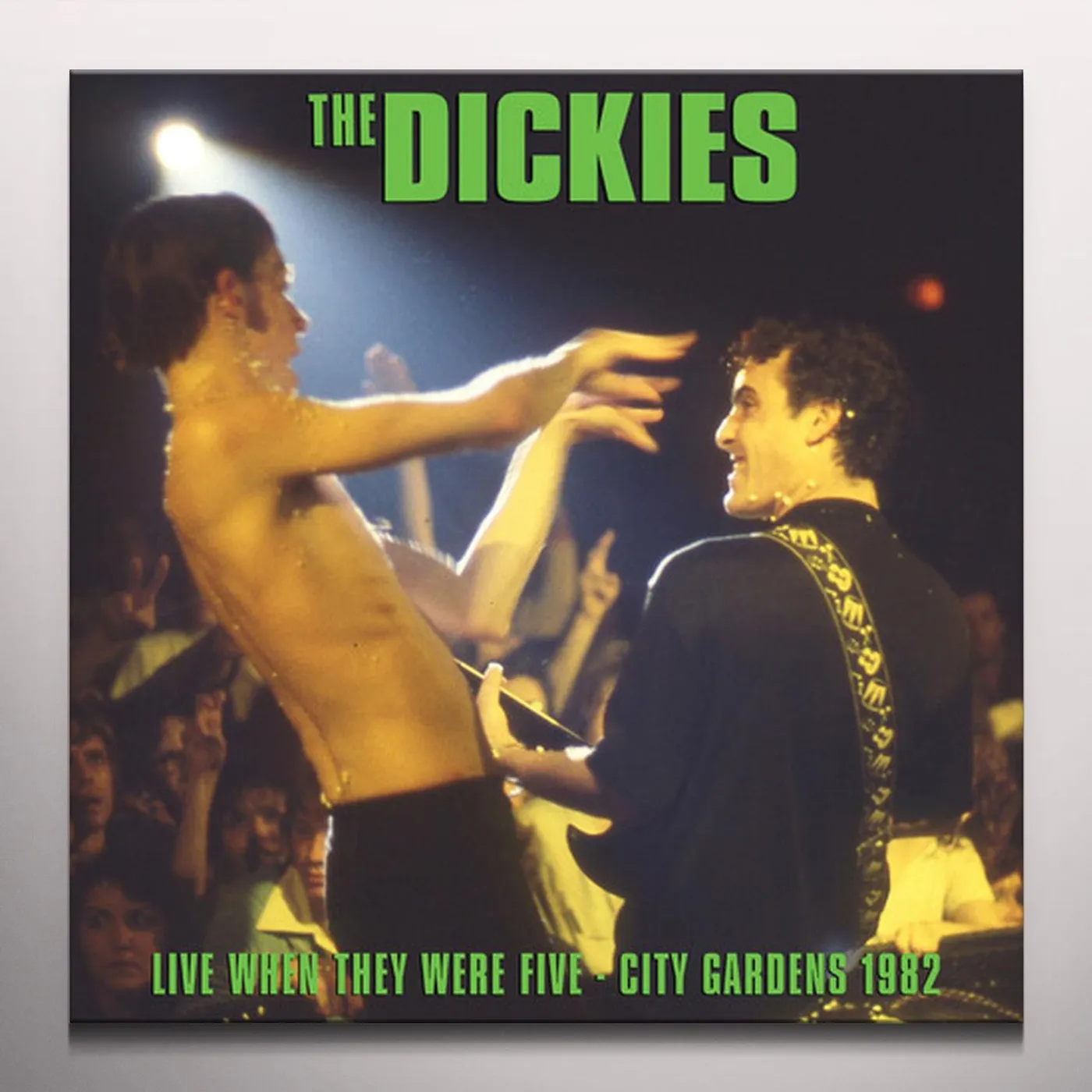 The Dickies LIVE WHEN THEY WERE FIVE - CITY GARDENS 1982 Vinyl Record