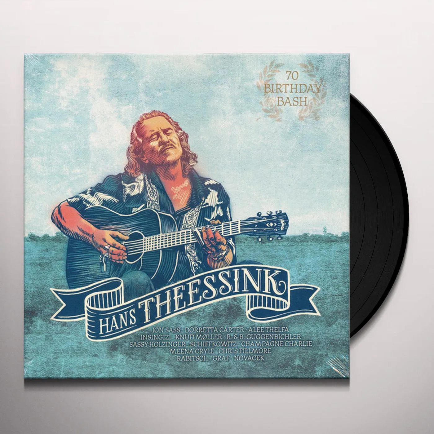 Hans Theessink 70 BIRTHDAY BASH Vinyl Record