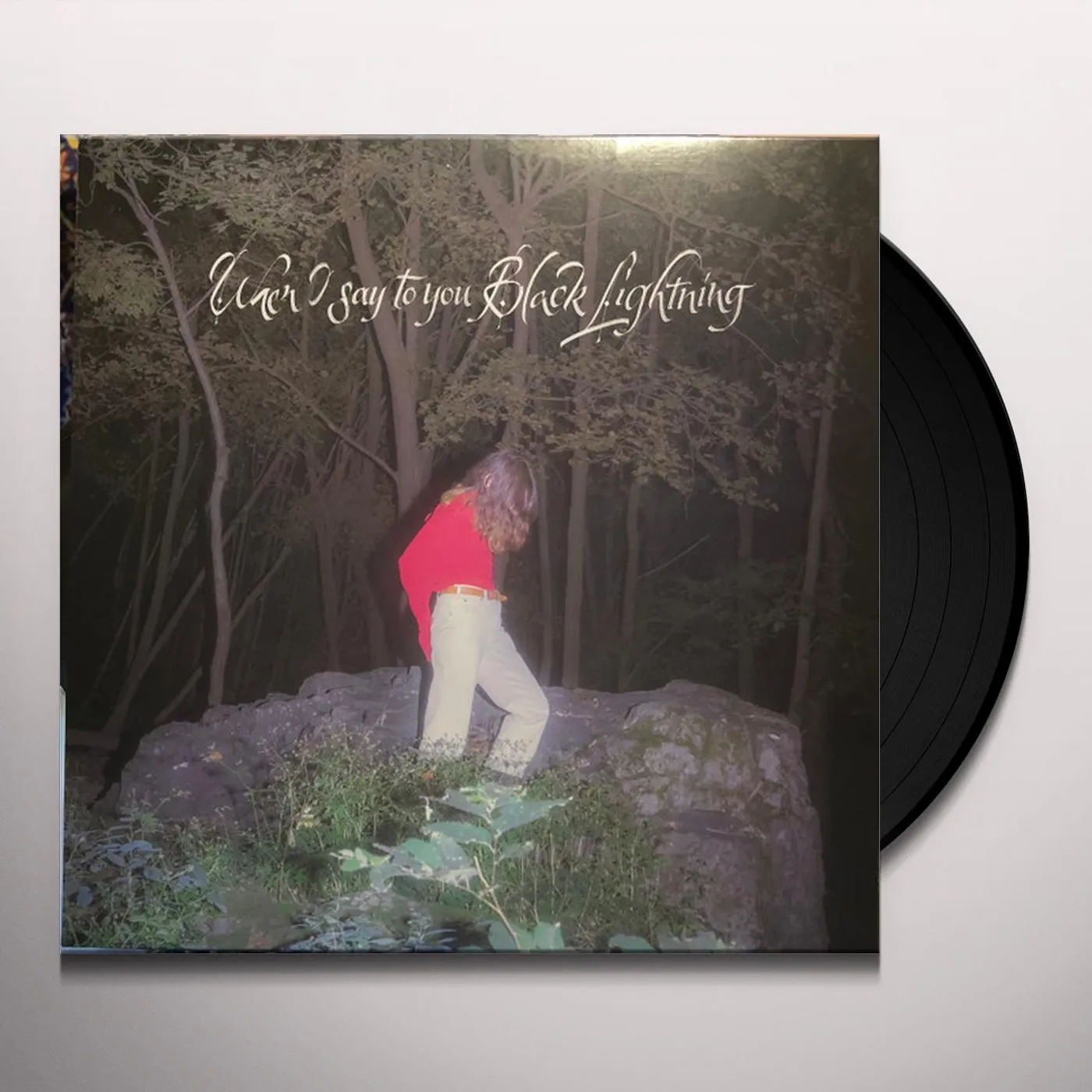 Common Holly When I say to you Black Lightning Vinyl Record