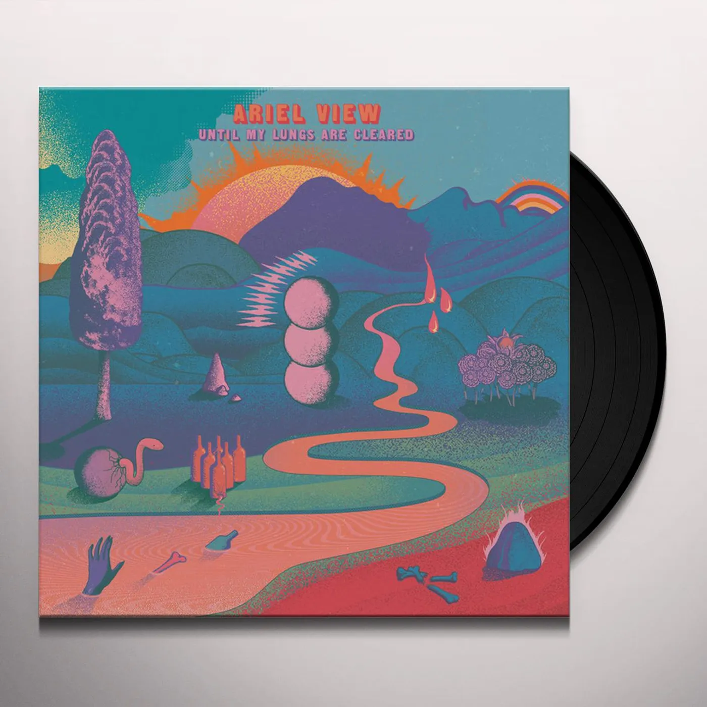 Ariel View Until My Lungs Are Cleared Vinyl Record