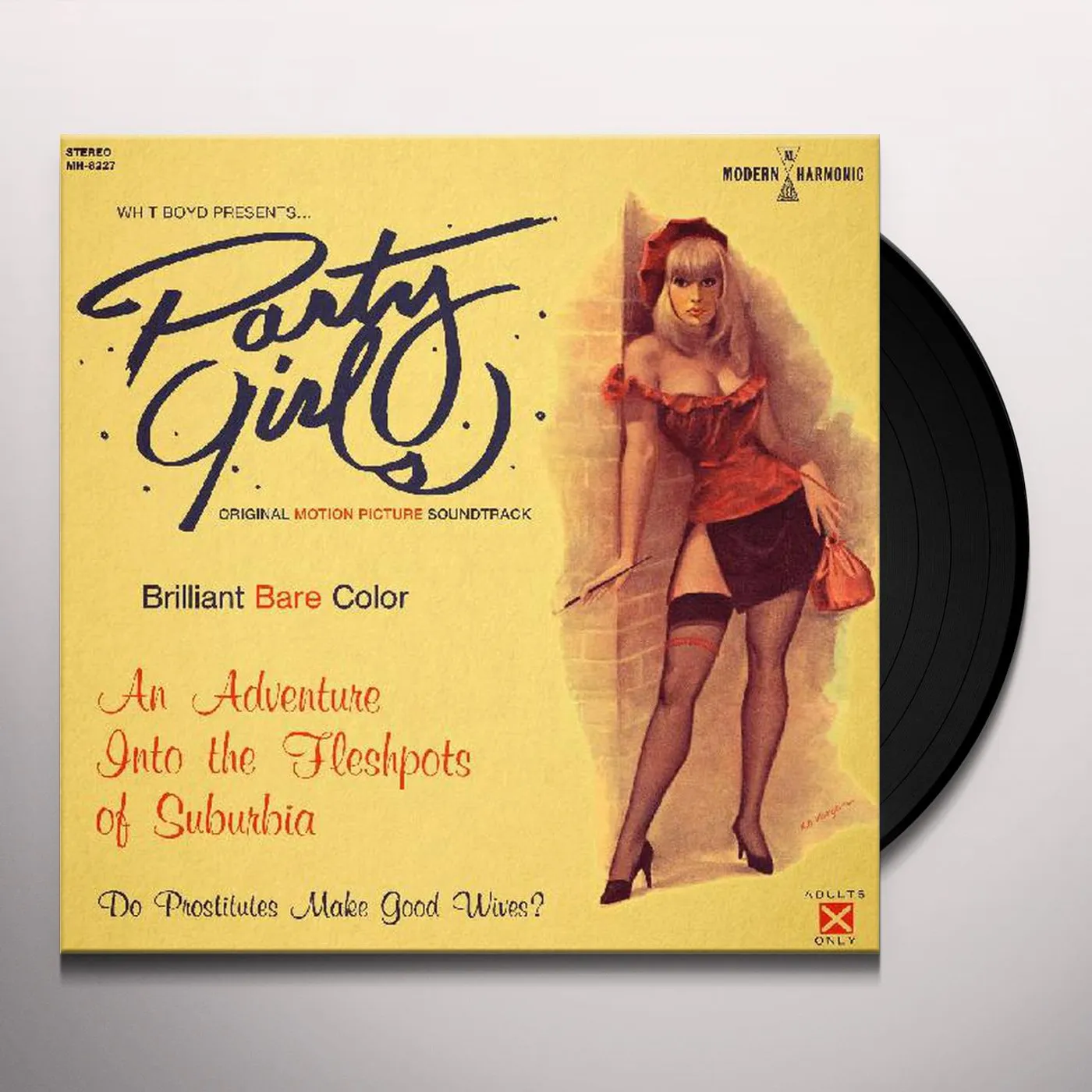 The Whit Boyd Combo PARTY GIRLS (ORIGINAL MOTION PICTURE SOUNDTRACK) Vinyl Record