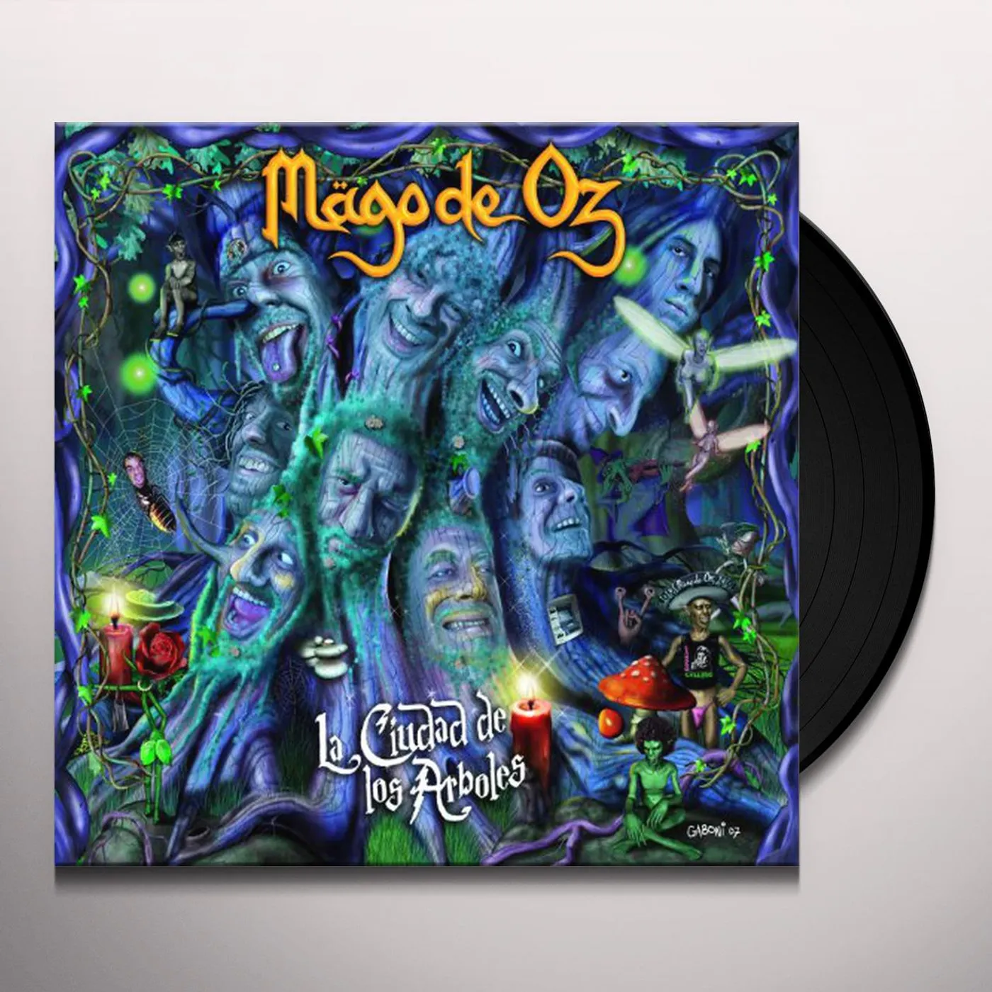 Mägo de Oz La ciudad de los arboles Vinyl Record