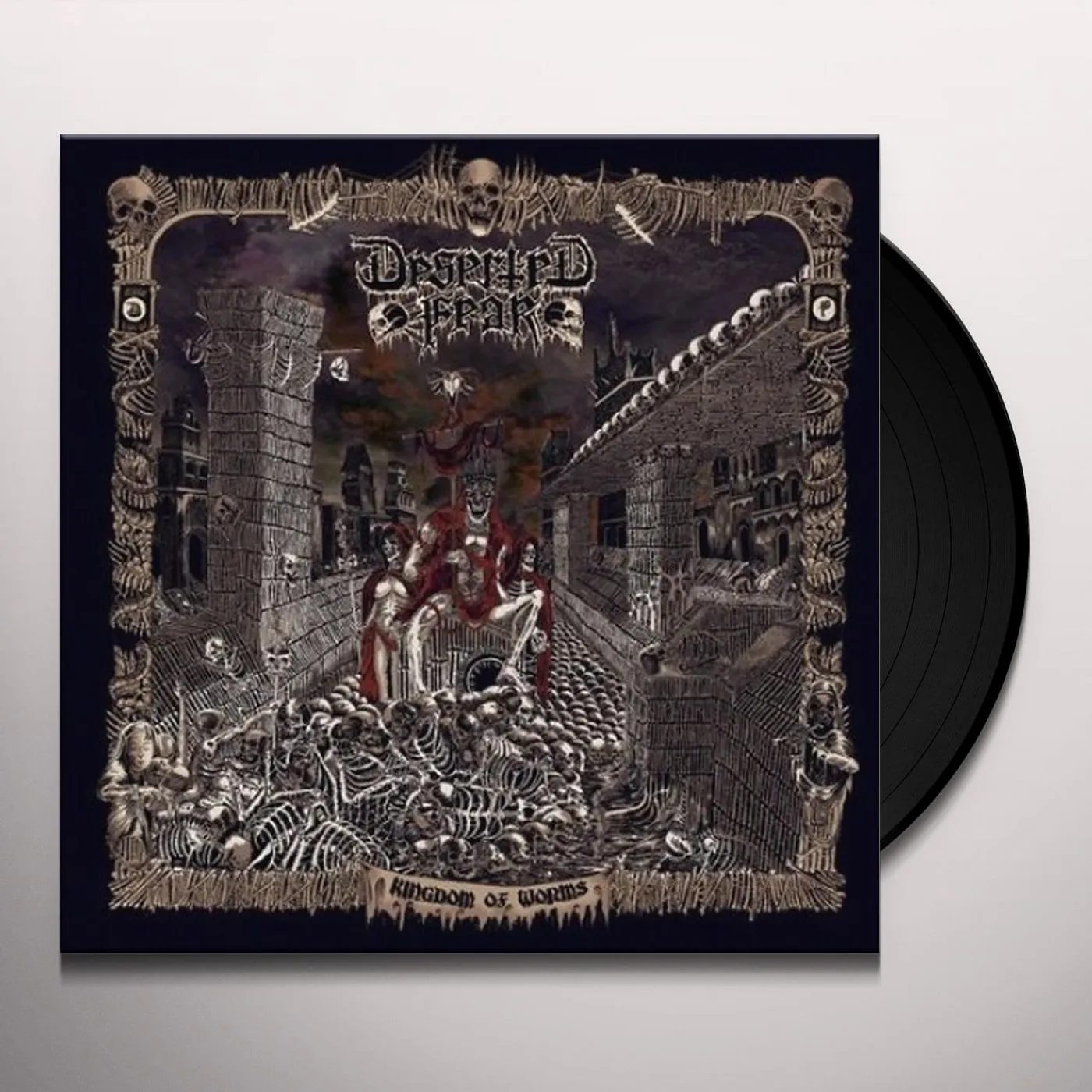 Deserted Fear Kingdom Of Worms Vinyl Record