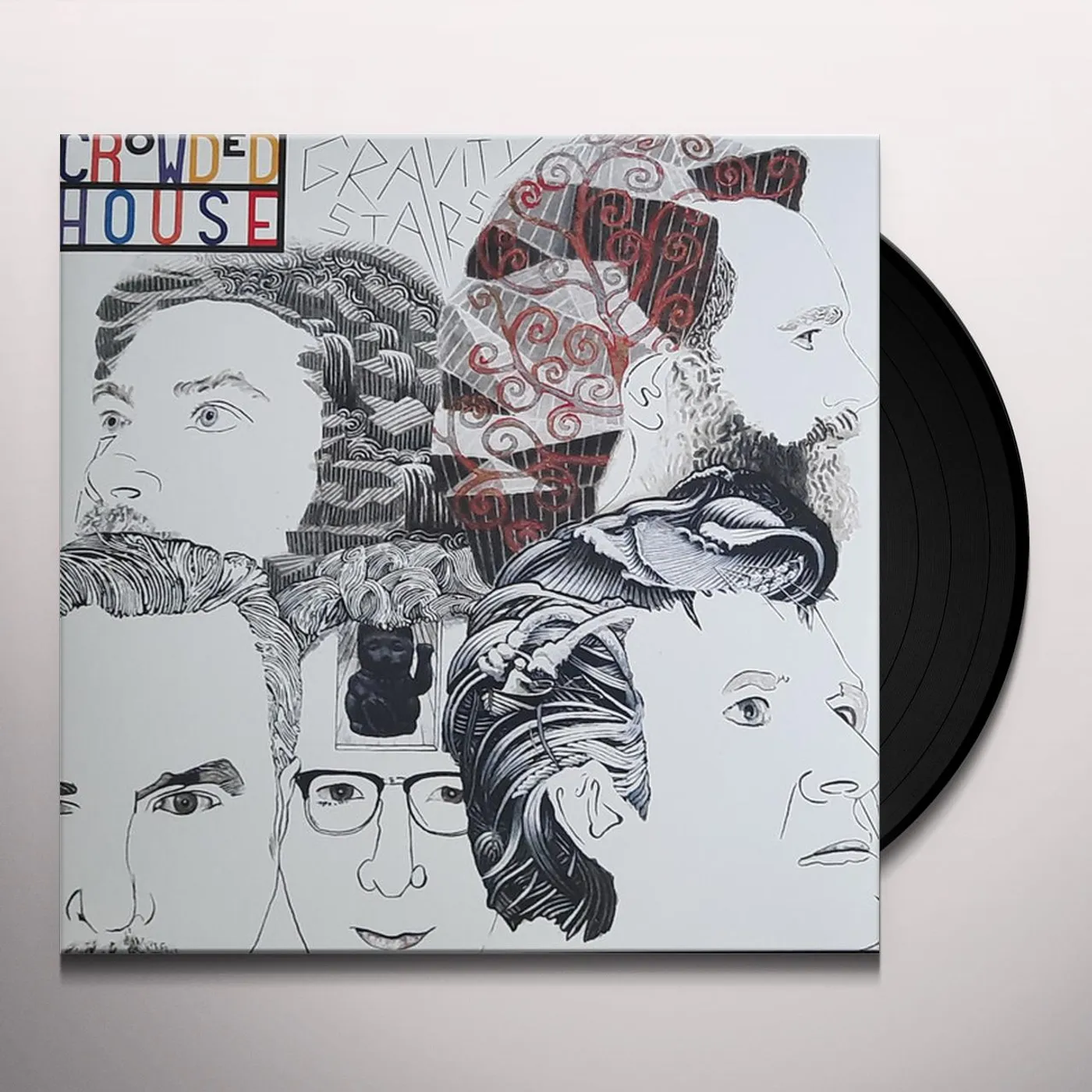 Crowded House GRAVITY STAIRS Vinyl Record