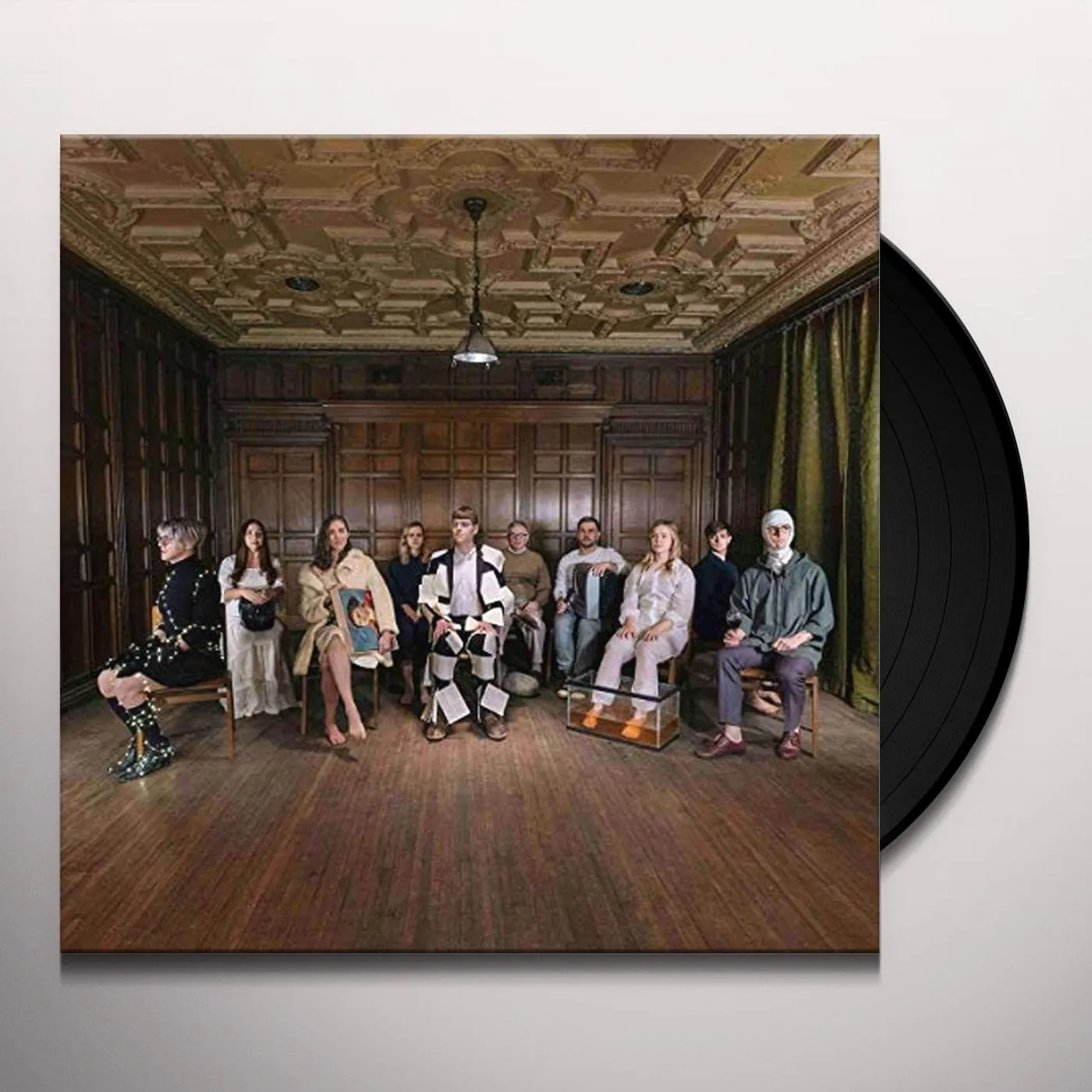 Yes We Mystic Ten Seated Figures Vinyl Record