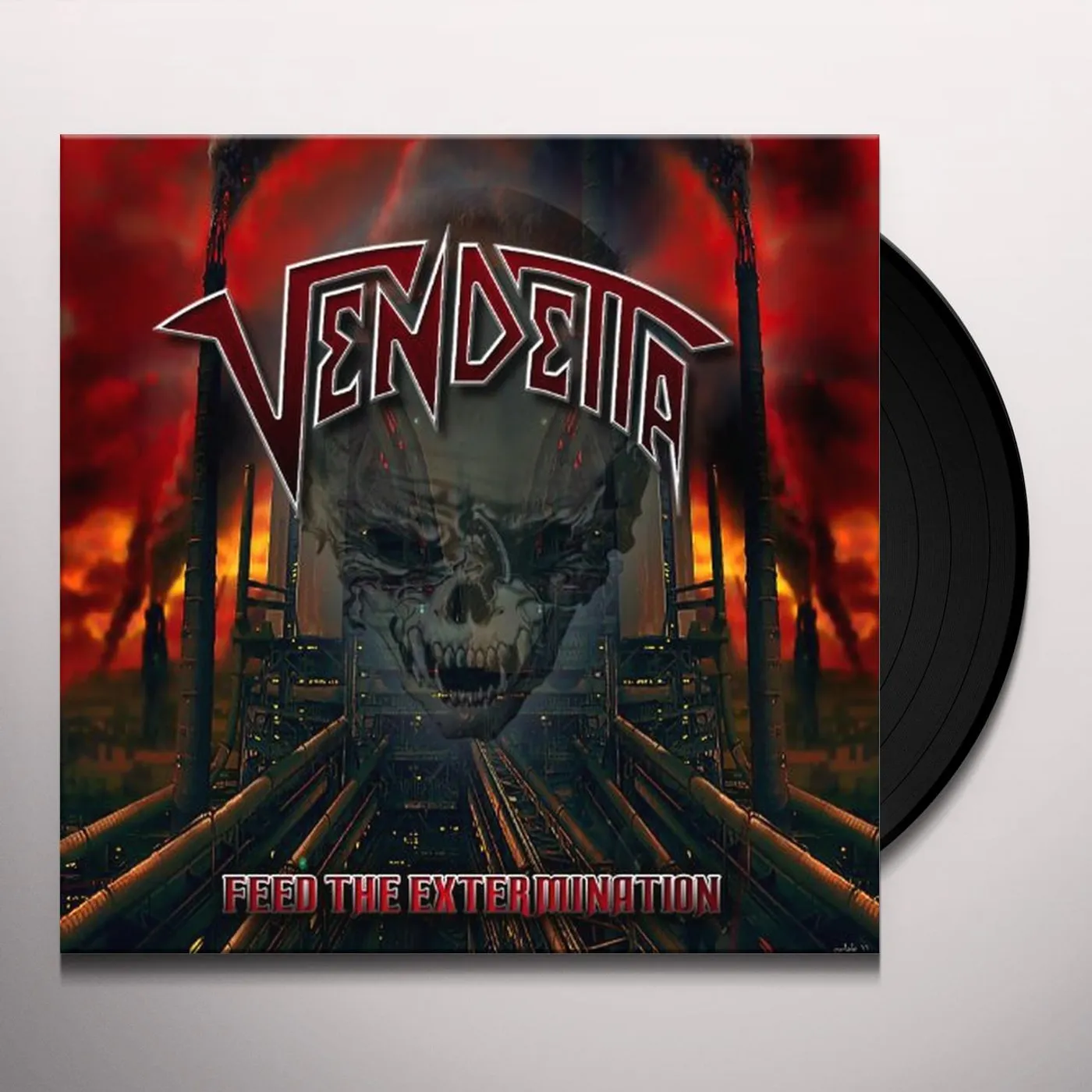 Vendetta Feed The Extermination Vinyl Record