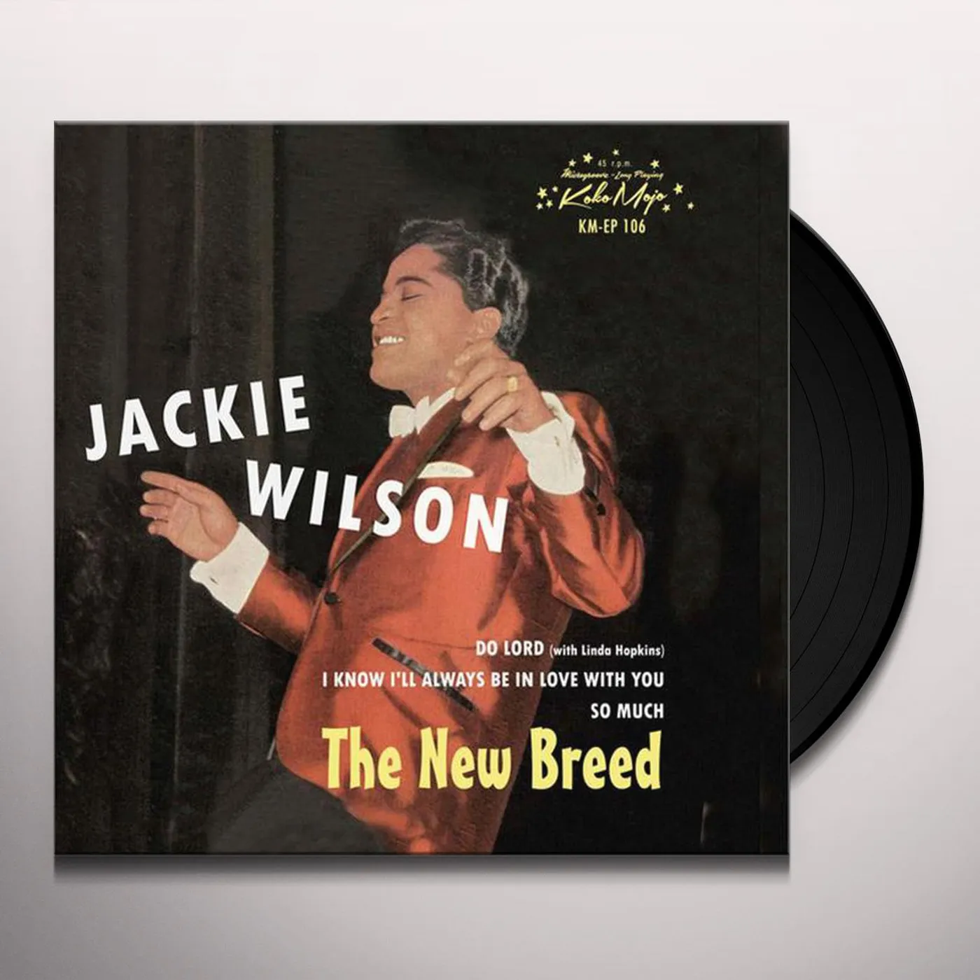 Jackie Wilson NEW BREED Vinyl Record