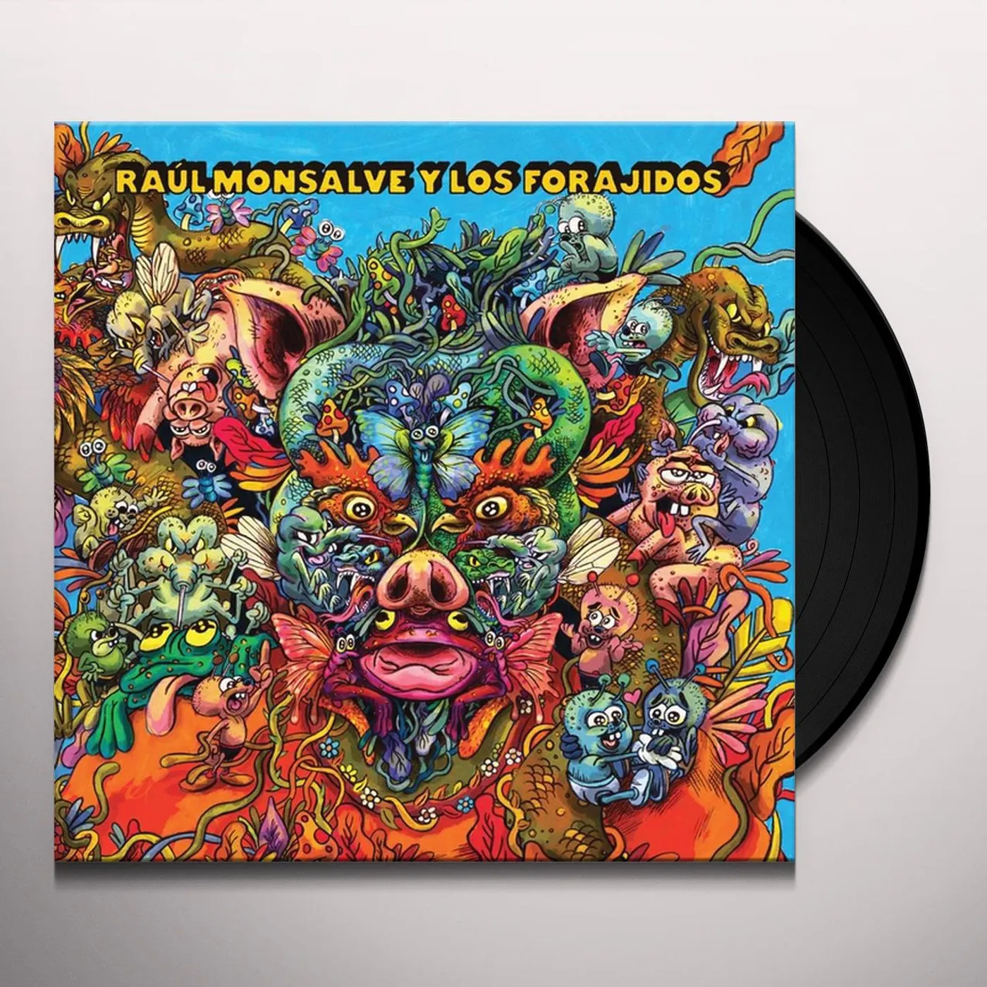 Raúl Monsalve y los Forajidos Bichos Remixes Vinyl Record