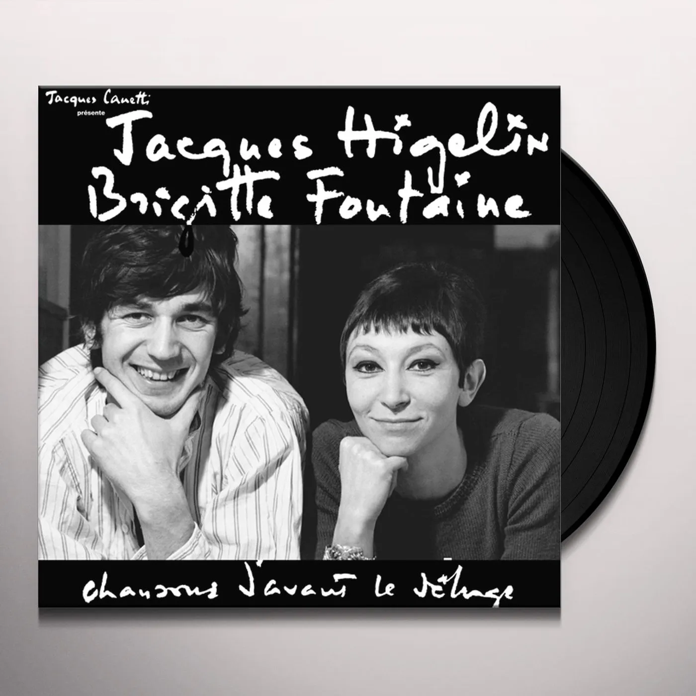 Brigitte Fontaine & Jacques Higelin CHANSONS D AVANT LE DELUGE Vinyl Record