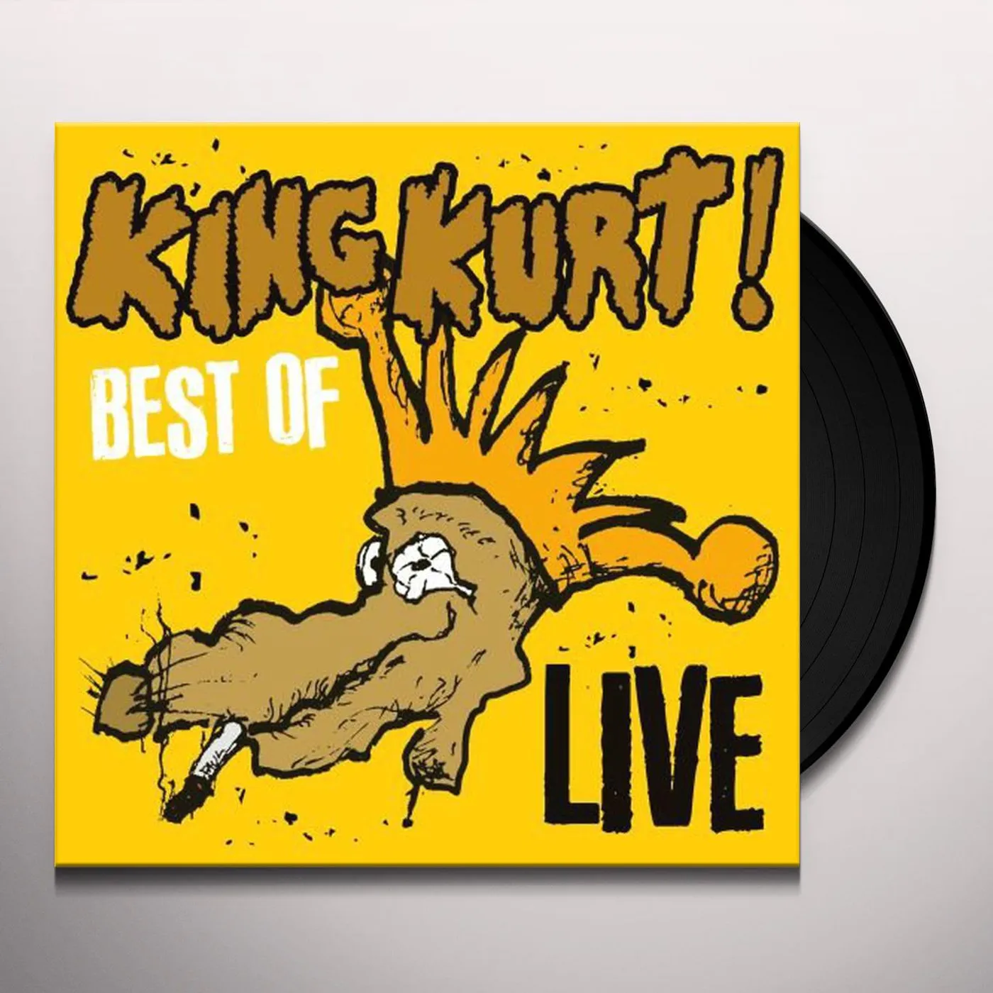 King Kurt Best of Live Vinyl Record