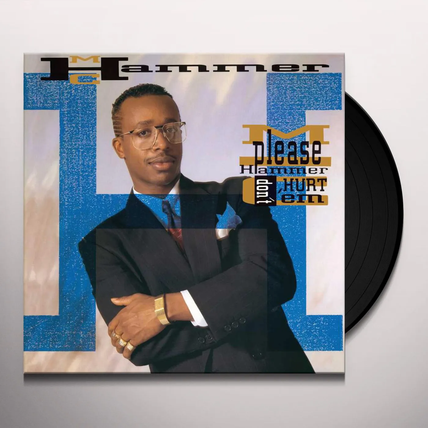 MC Hammer PLEASE HAMMER DON'T HURT EM Vinyl Record