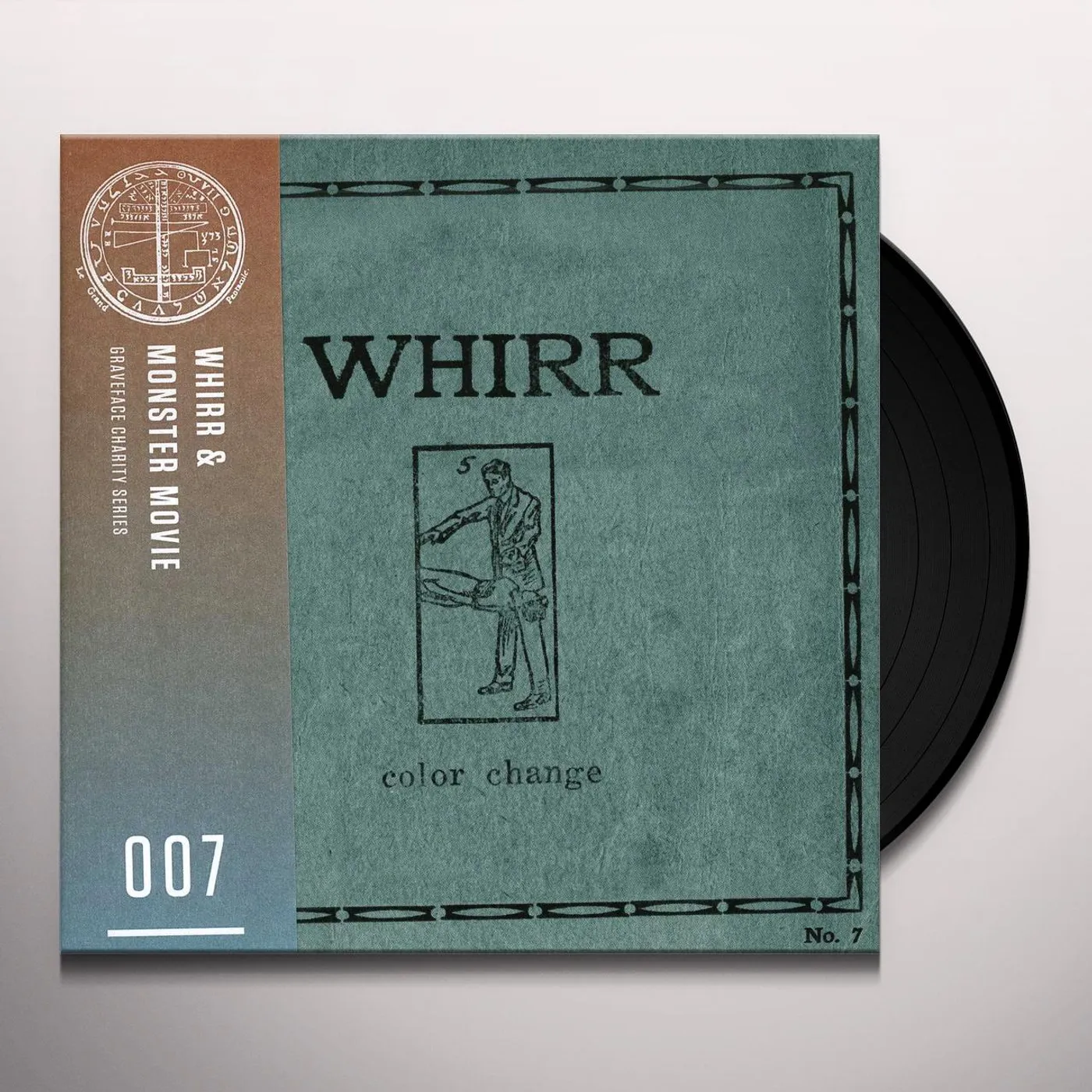 Whirr & Monster Movie Color Change / Flatlining Vinyl Record