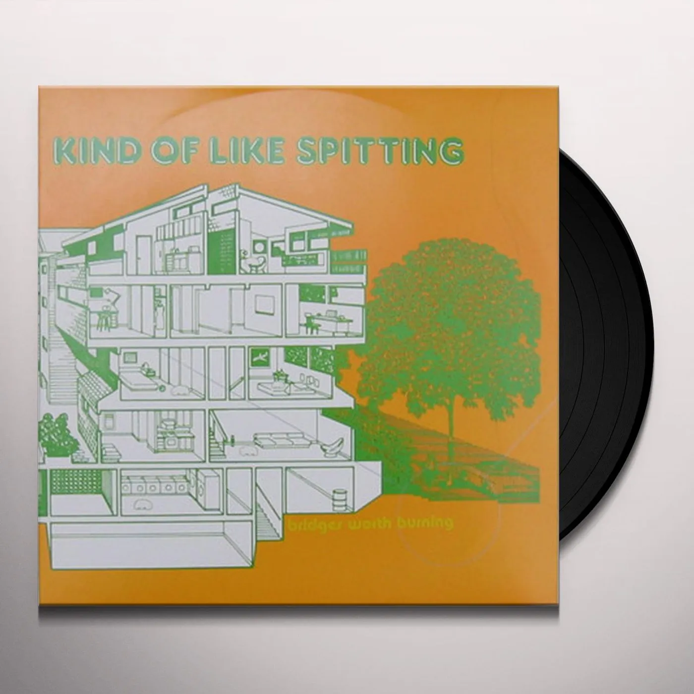 Kind of Like Spitting BRIDGES WORTH BURNING Vinyl Record