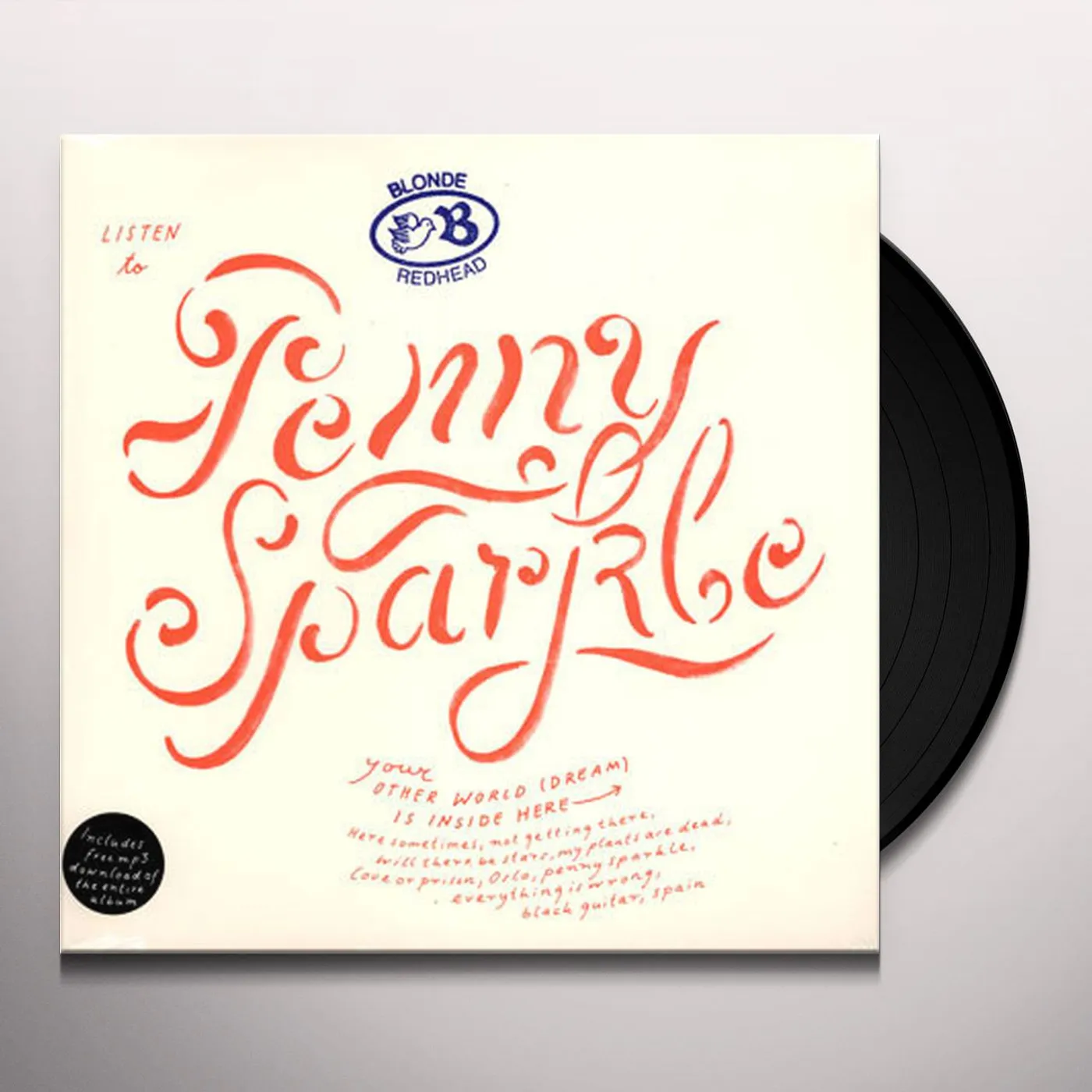 Blonde Redhead Penny Sparkle Vinyl Record