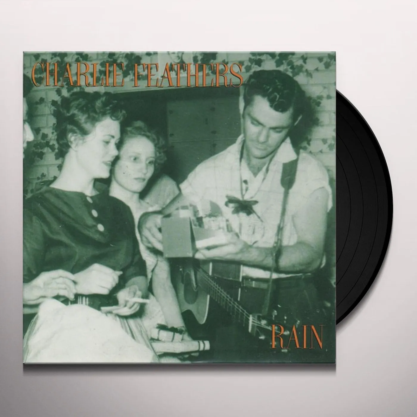 Charlie Feathers RAIN / WAY IN THE NIGHT Vinyl Record