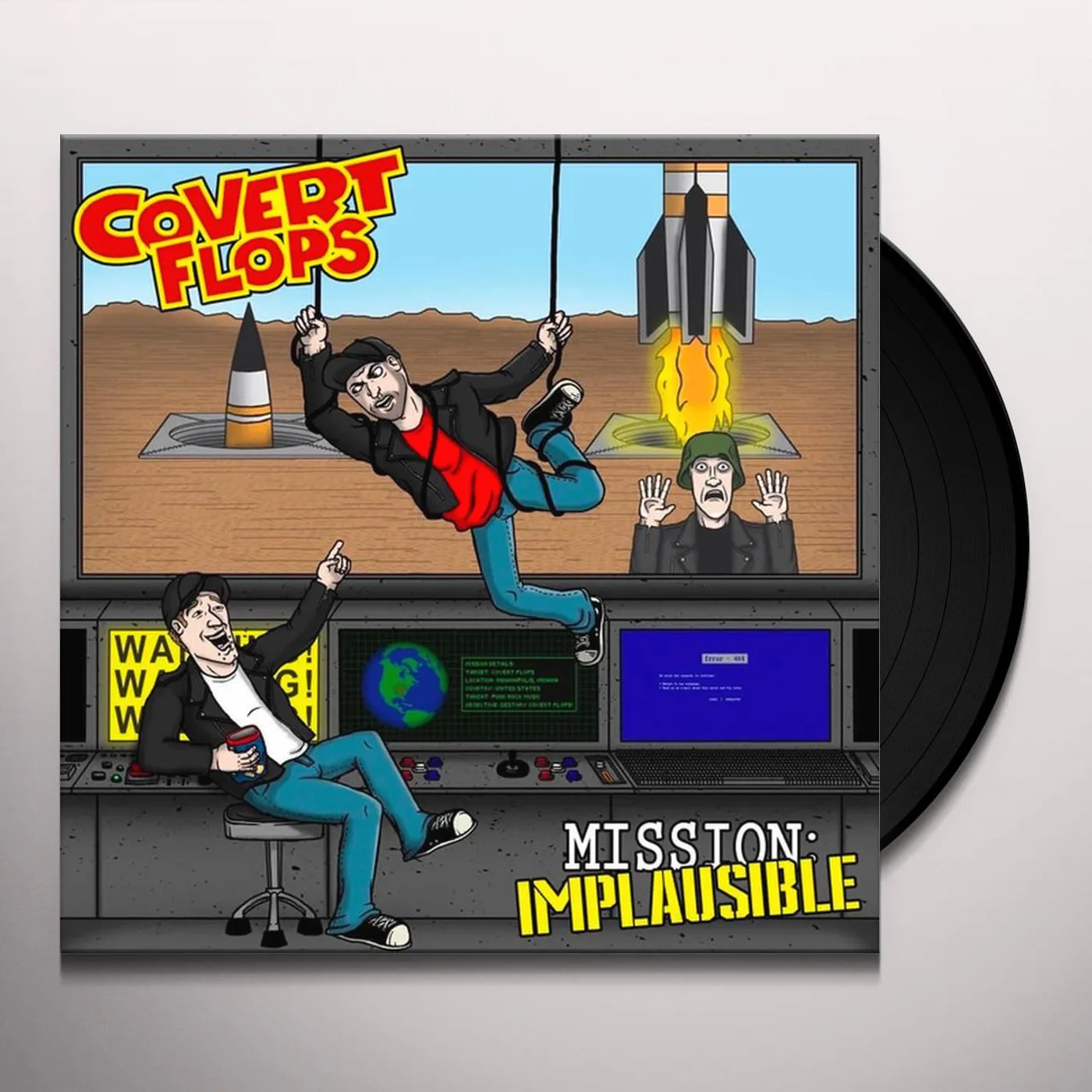 Covert Flops Mission: Implausible Vinyl Record