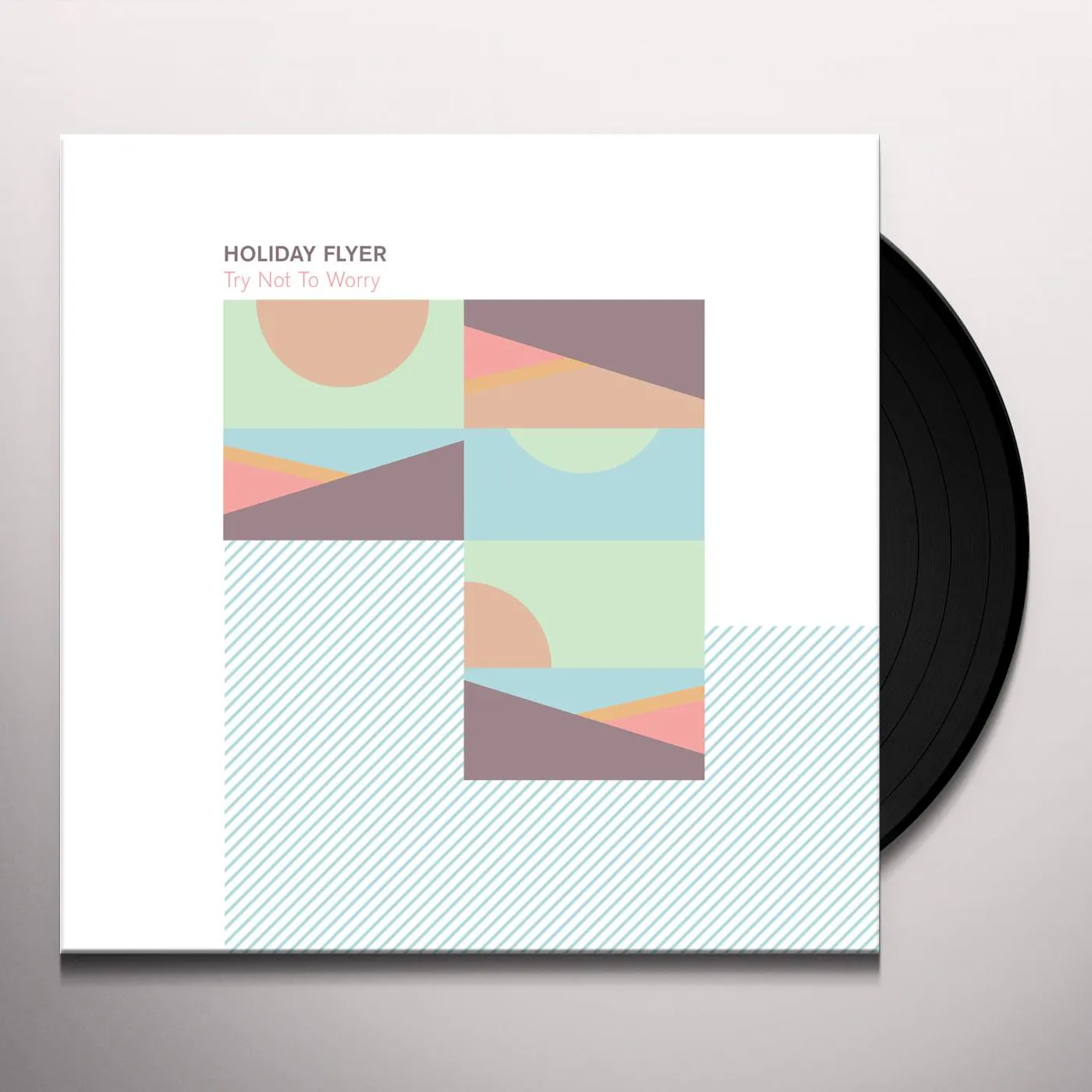 Holiday Flyer Try Not to Worry Vinyl Record