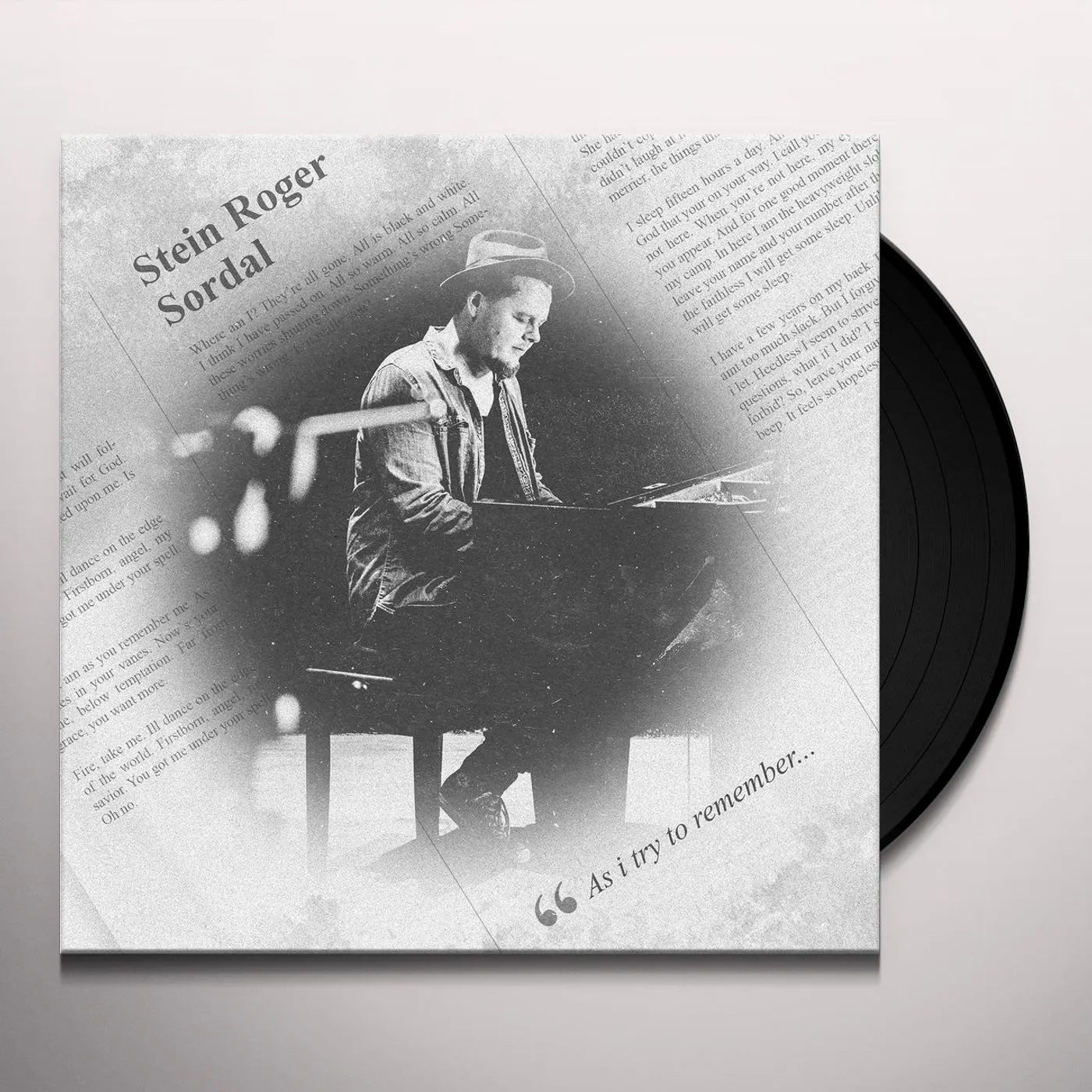 Stein Roger Sordal AS I TRY TO REMEMBER Vinyl Record
