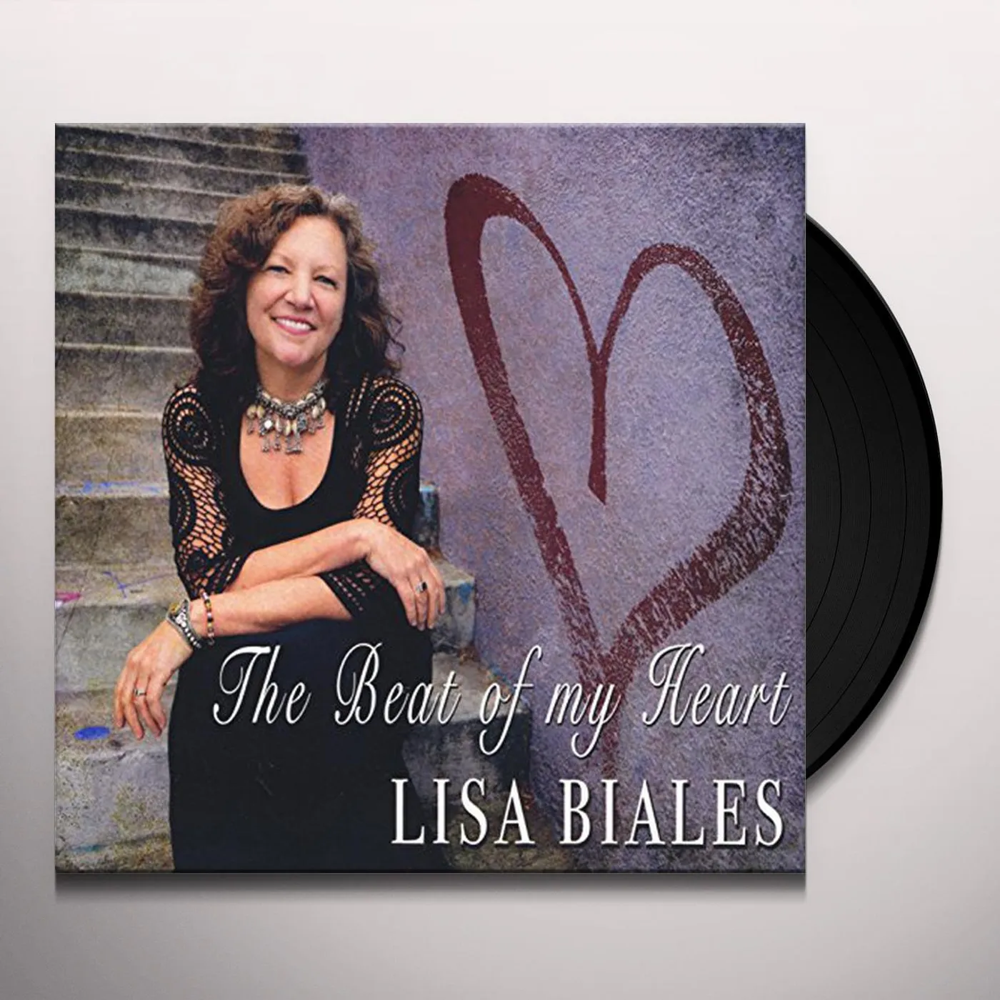 Lisa Biales BEAT OF MY HEART Vinyl Record