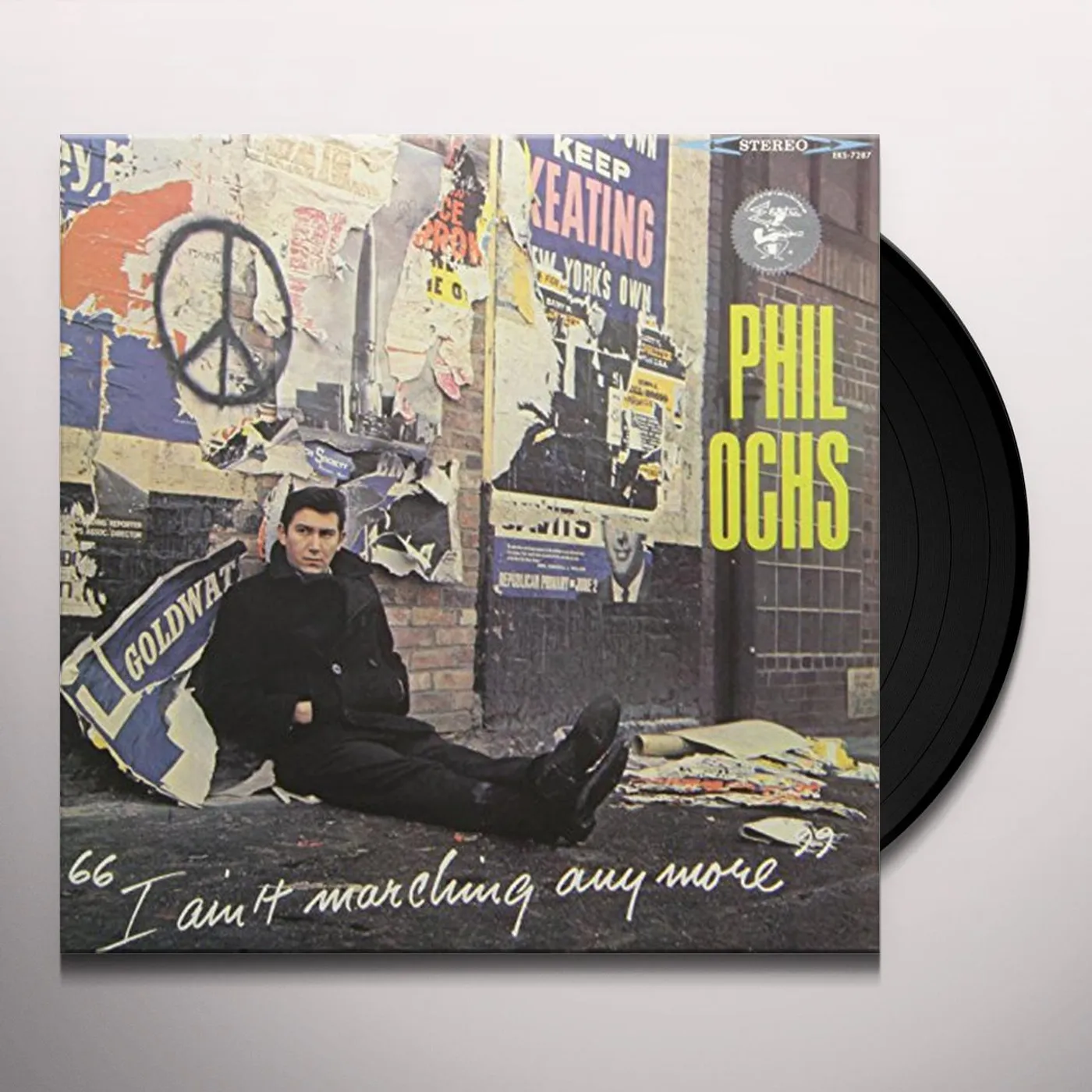 Phil Ochs I AIN'T MARCHING ANYMORE Vinyl Record