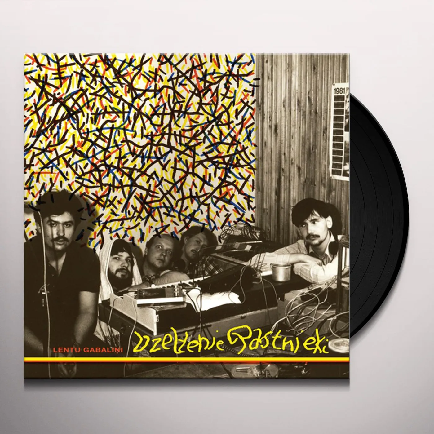 Dzeltenie Pastnieki Lentu Gabalini Vinyl Record