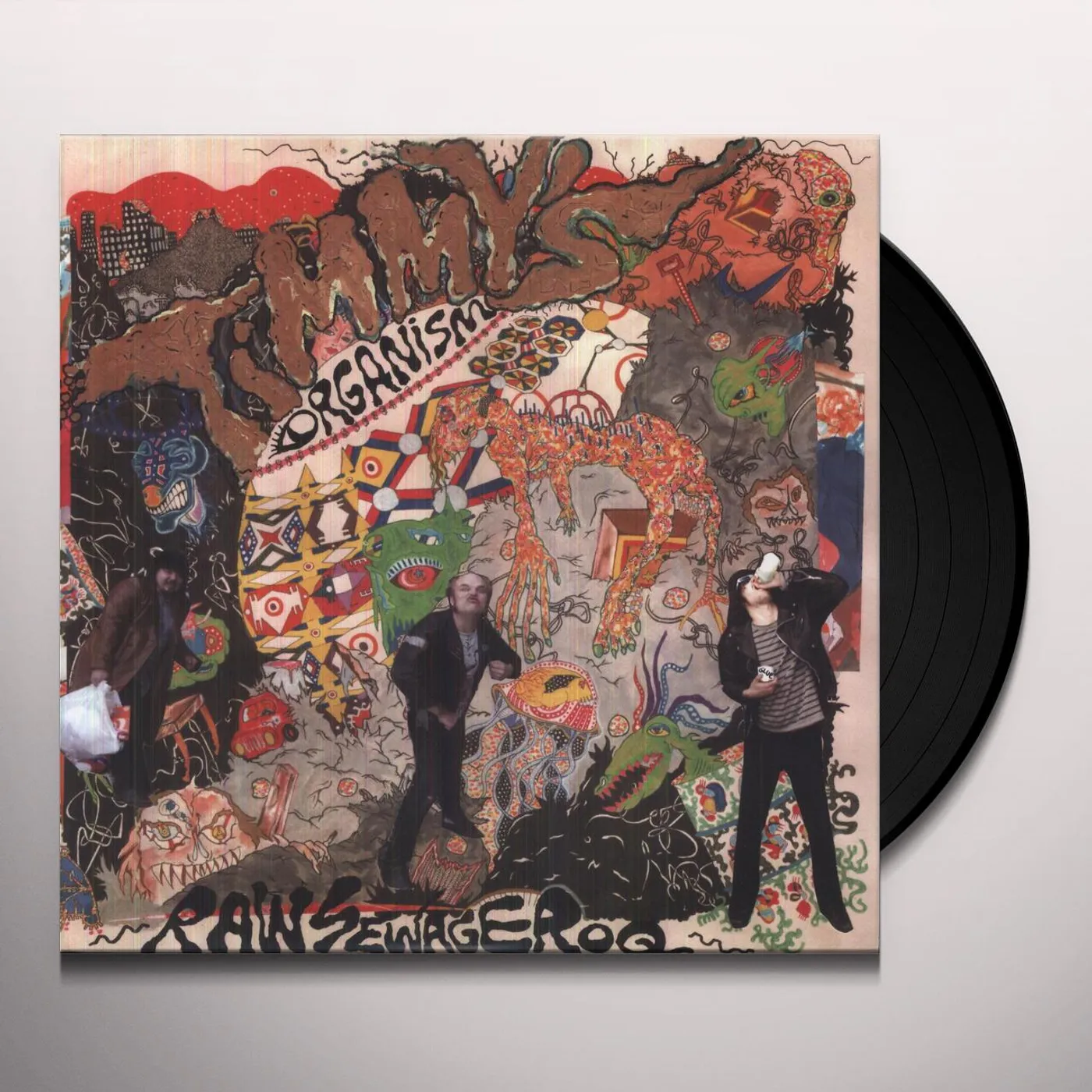 Timmy's Organism Raw Sewage Roq Vinyl Record
