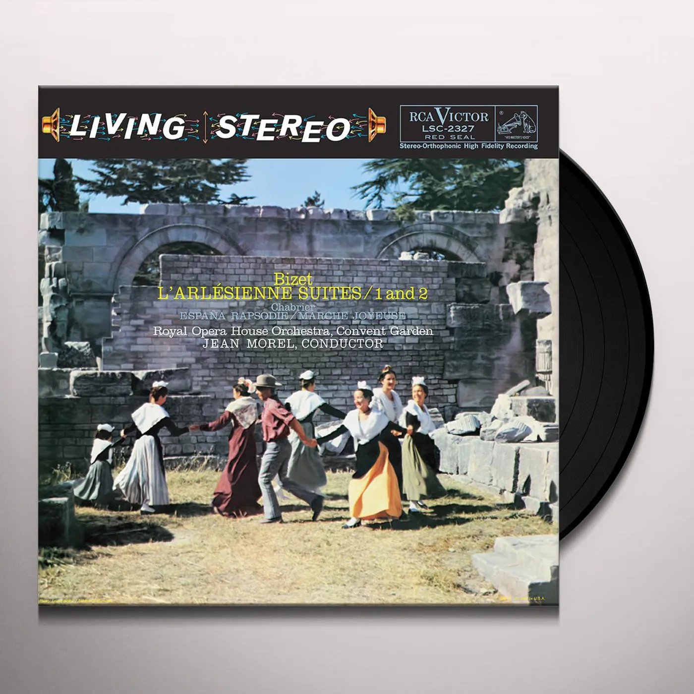 Jean Morel BIZET: L'ARLESIENNE SUITES 1 AND 2 Vinyl Record