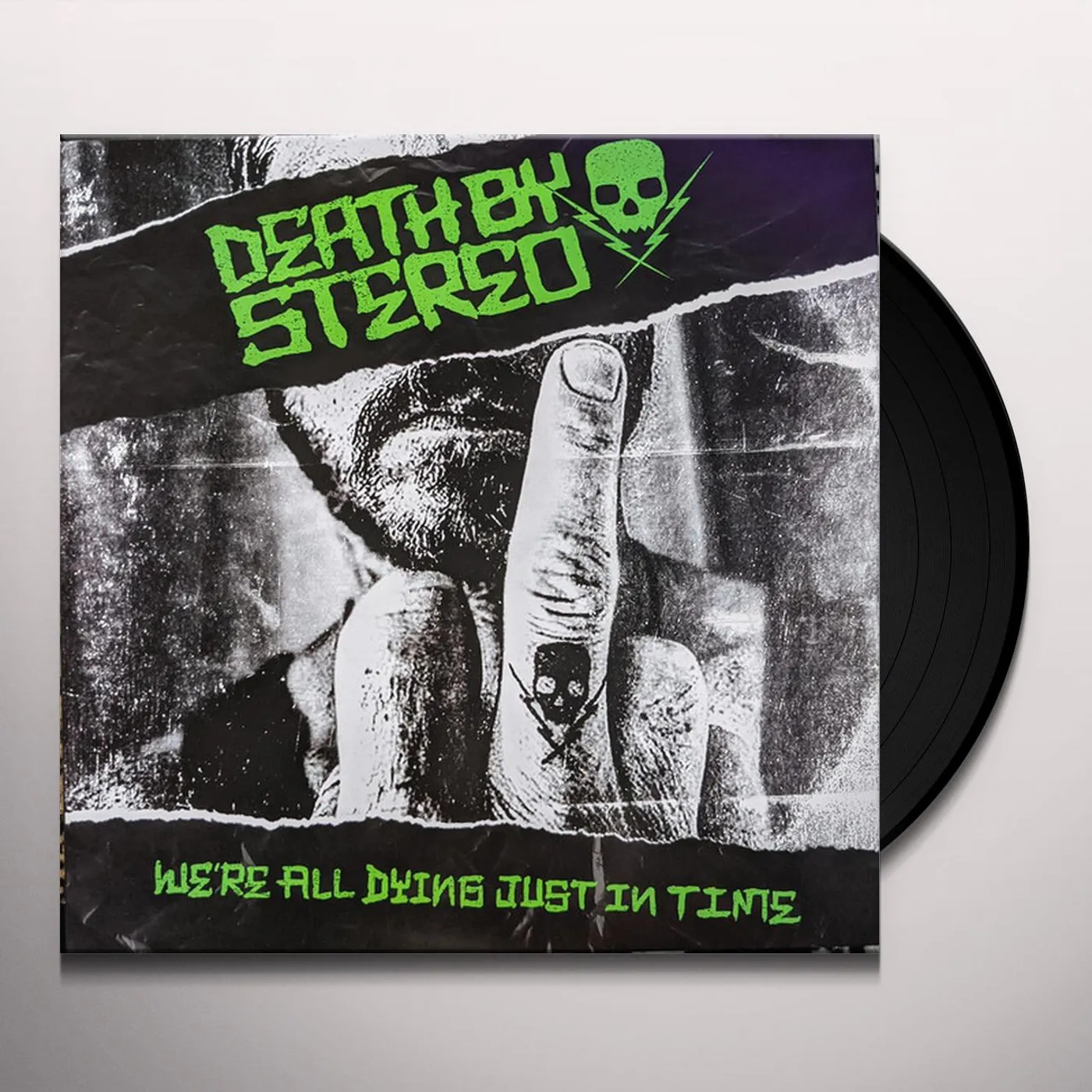 Death By Stereo We're All Dying Just in Time Vinyl Record