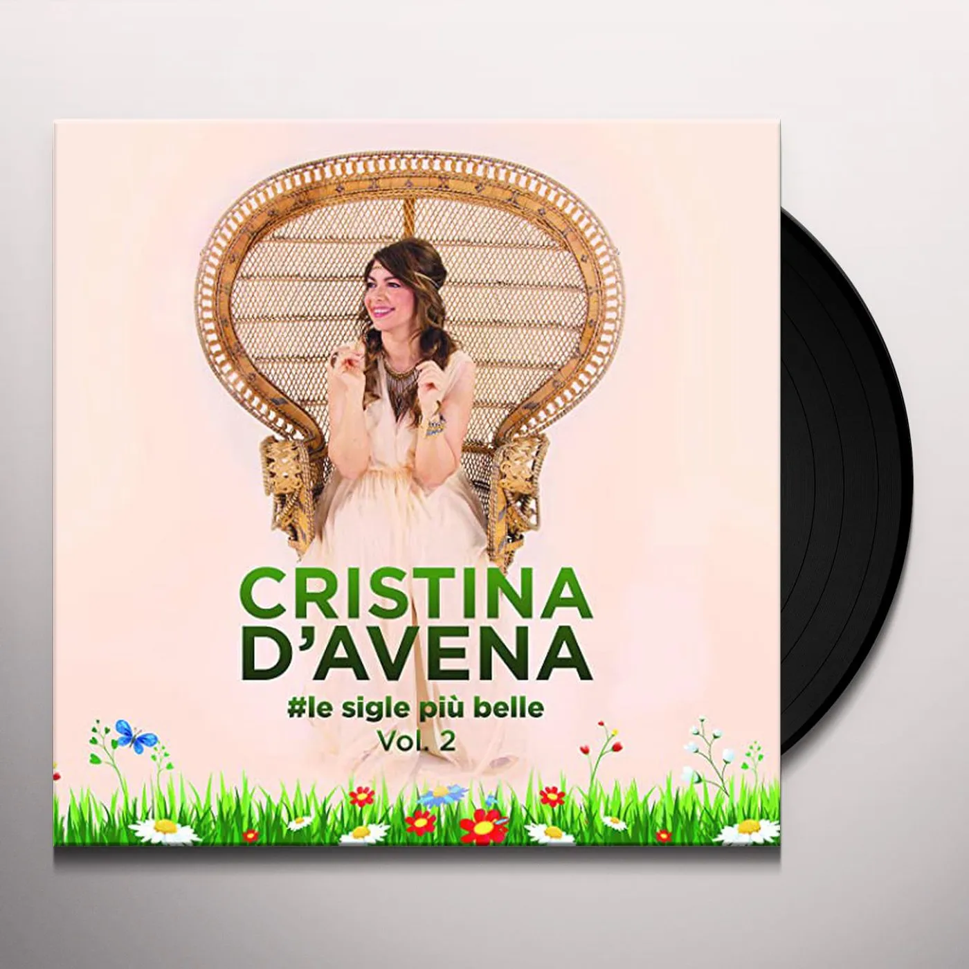 Cristina D'Avena LE SIGLE PIU BELLE VOL 2 Vinyl Record