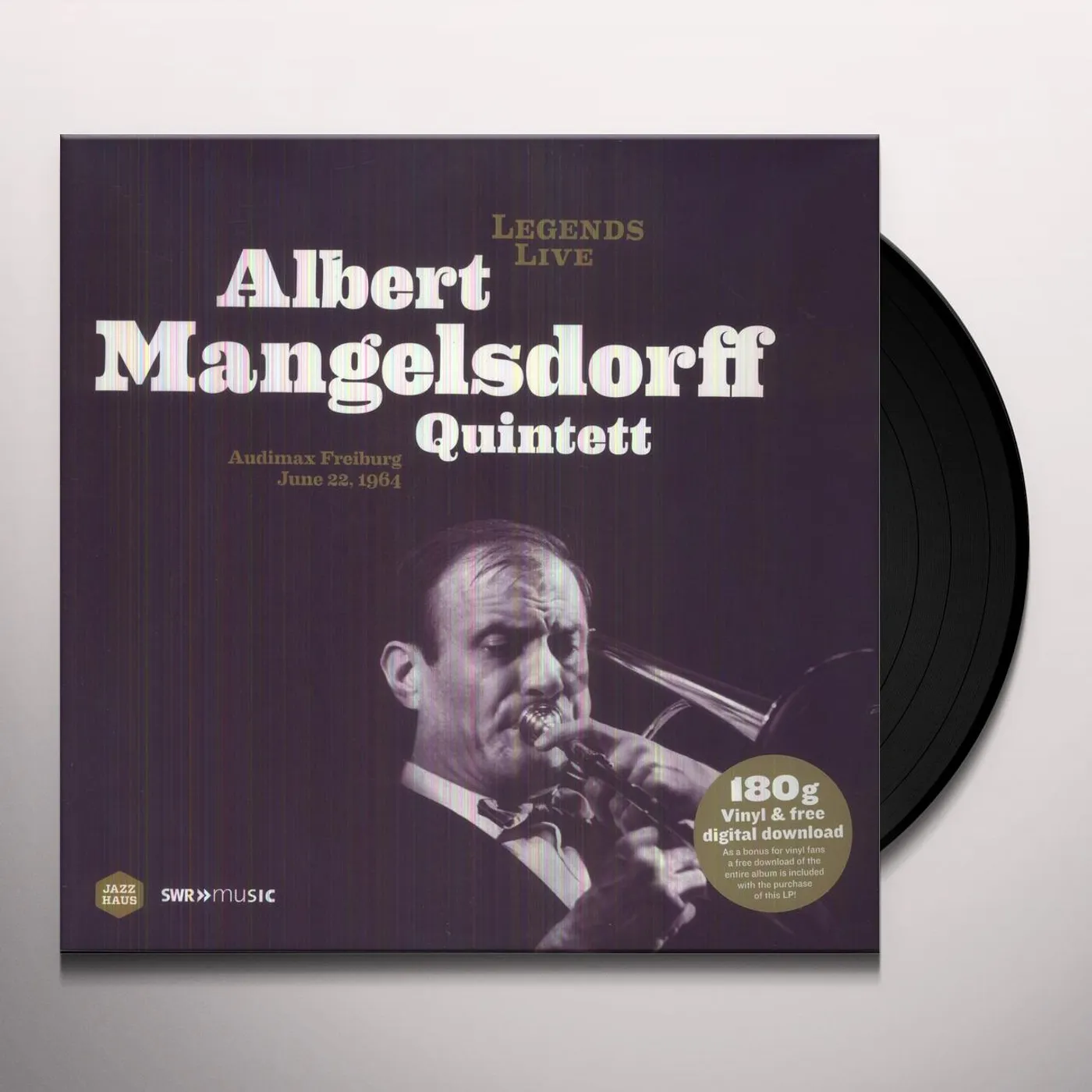 LEGENDS LIVE: ALBERT MANGELSDORFF QUINTETT Vinyl Record