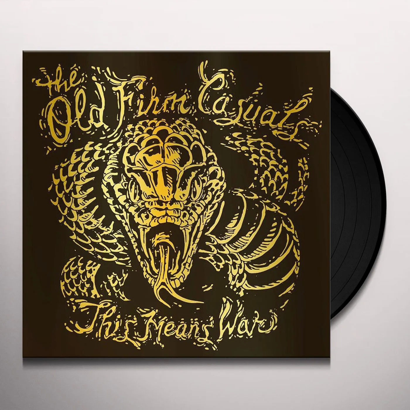 The Old Firm Casuals This Means War Vinyl Record