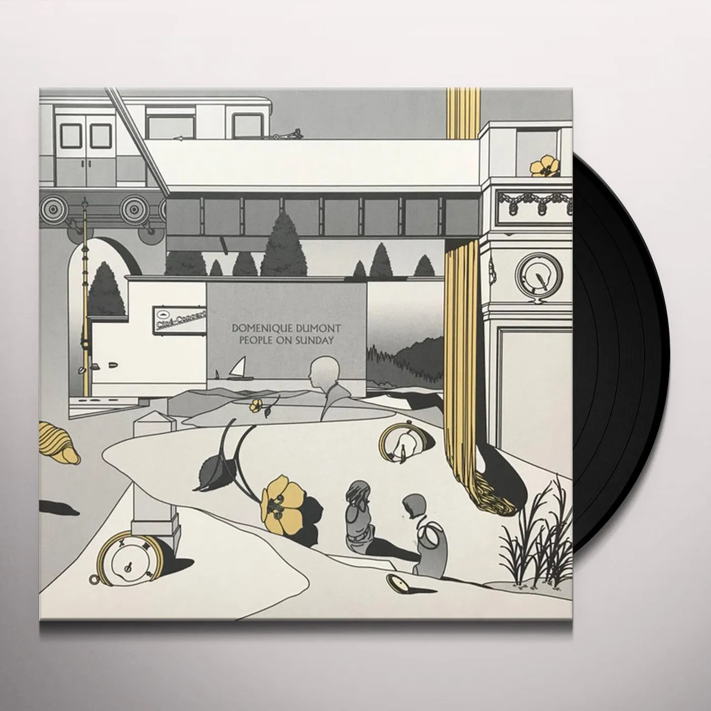 Domenique Dumont People On Sunday (DL Card) Vinyl Record