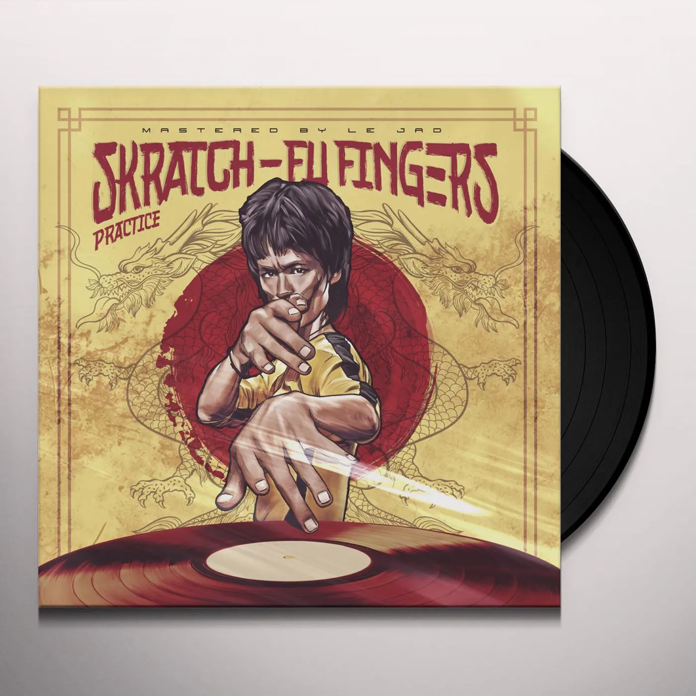 Dj T-Kut SKRATCH FU-FINGERS PRACTICE Vinyl Record