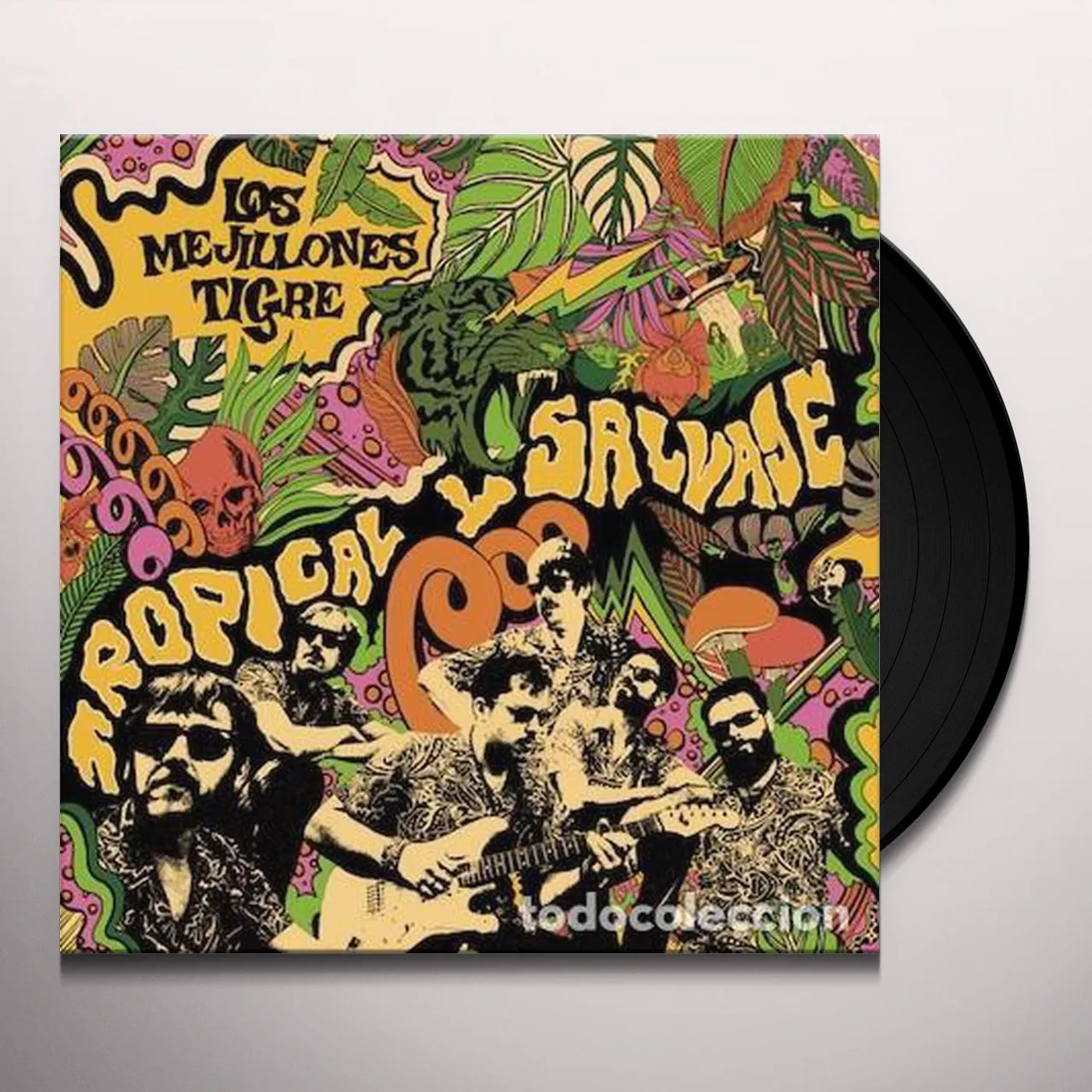 Los Mejillones Tigre Tropical Y Salvaje Vinyl Record