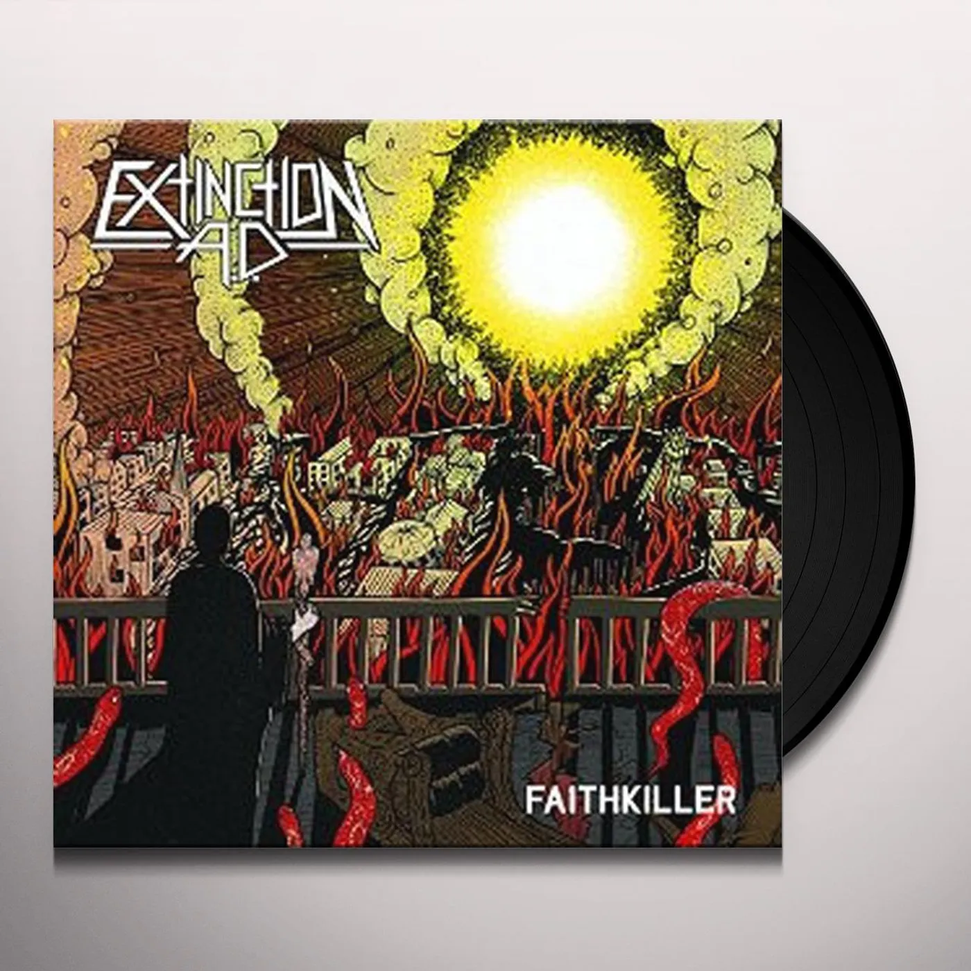 EXTINCTION AD FAITHKILLER Vinyl Record