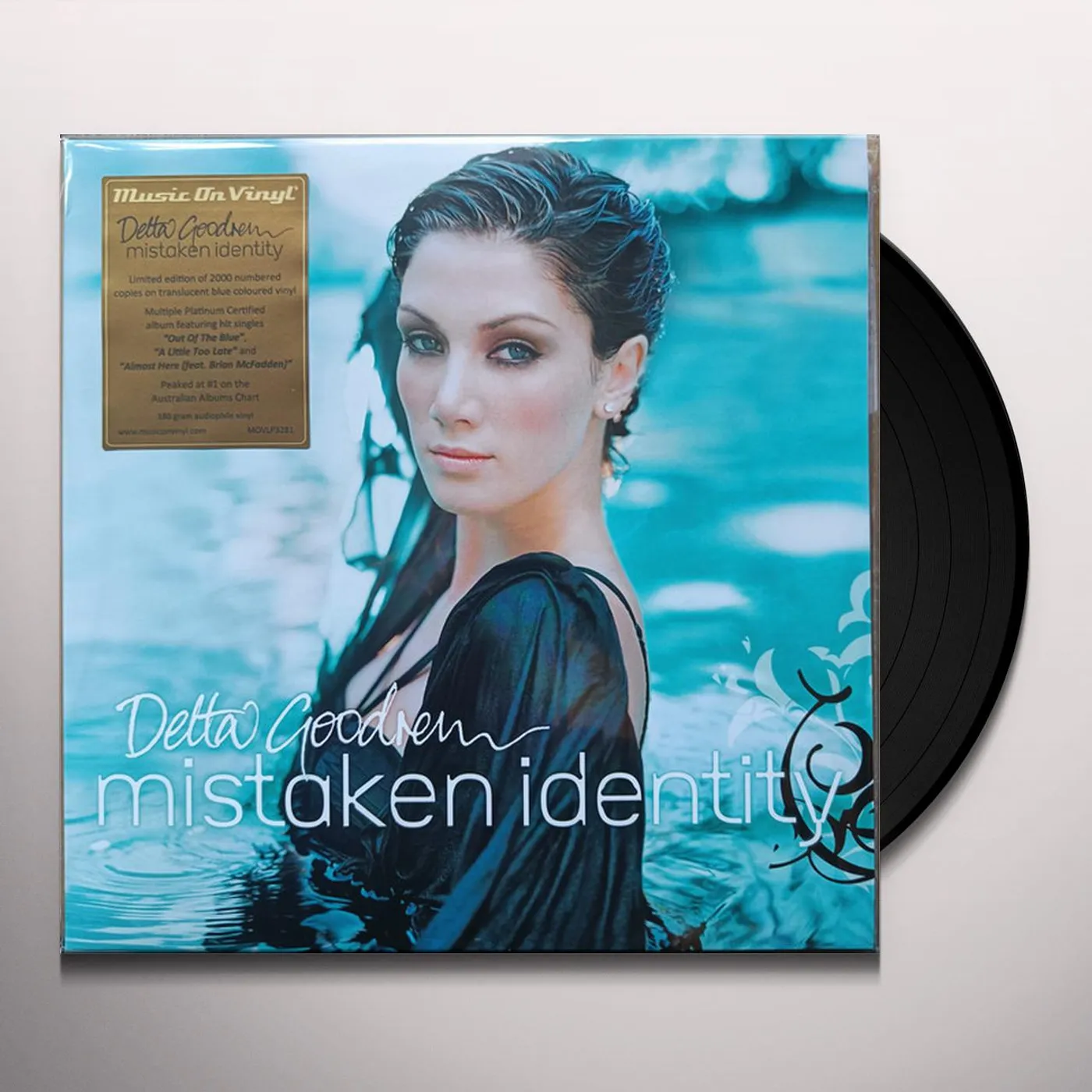 Delta Goodrem MISTAKEN IDENTITY (2LP/LIMITED/TRANSLUCENT BLUE VINYL/180G) Vinyl Record