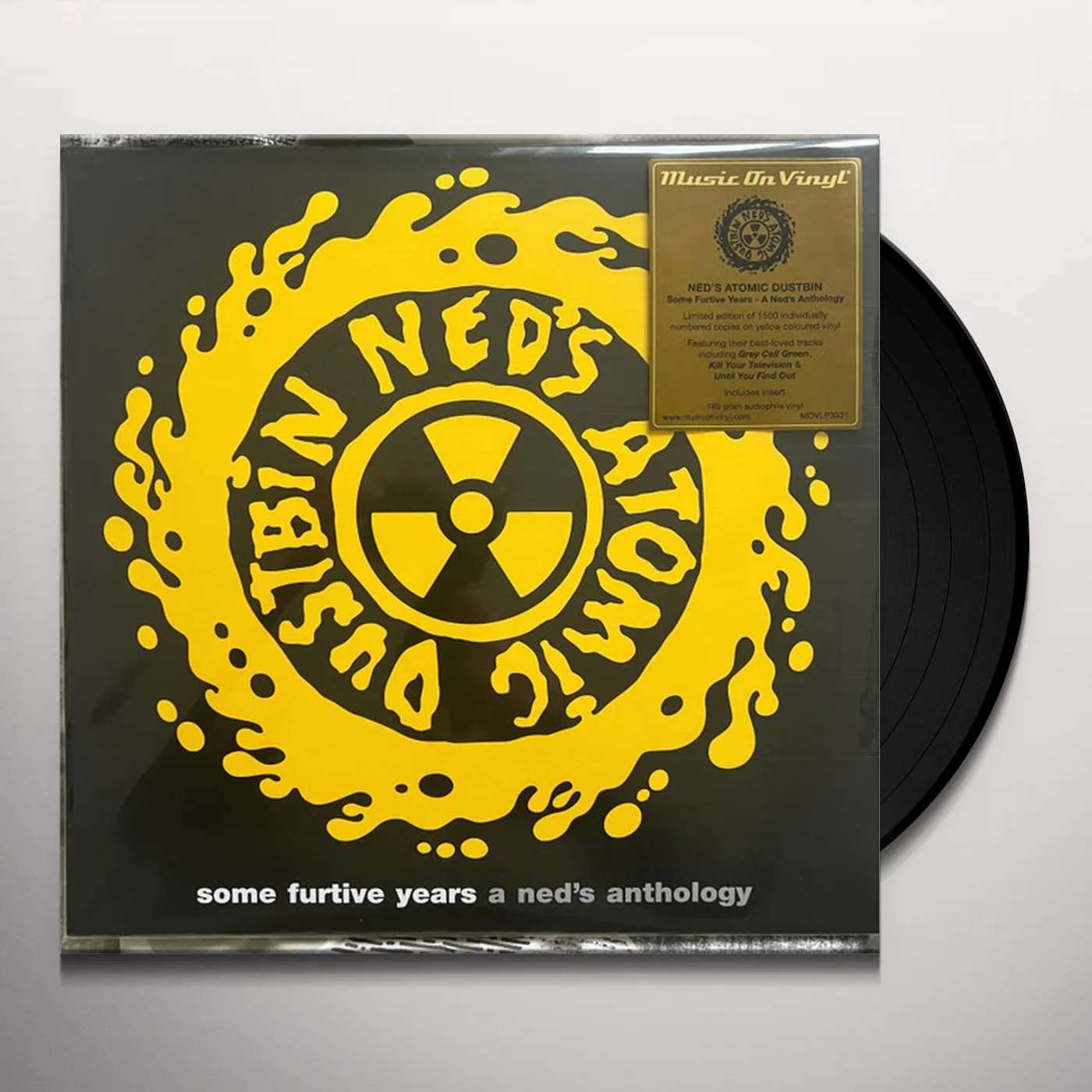 Ned's Atomic Dustbin SOME FURTIVE YEARS - A NED'S ANTHOLOGY (YELLOW VINYL/180G/2LP) Vinyl Record