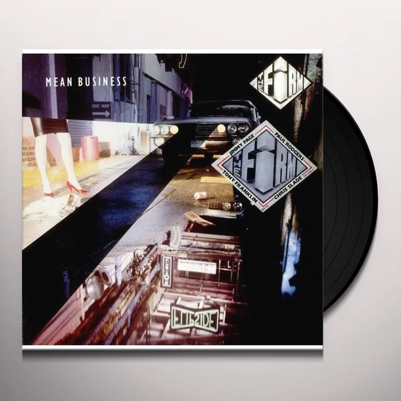 Firm (Jimmy Page) Mean Business Vinyl Record