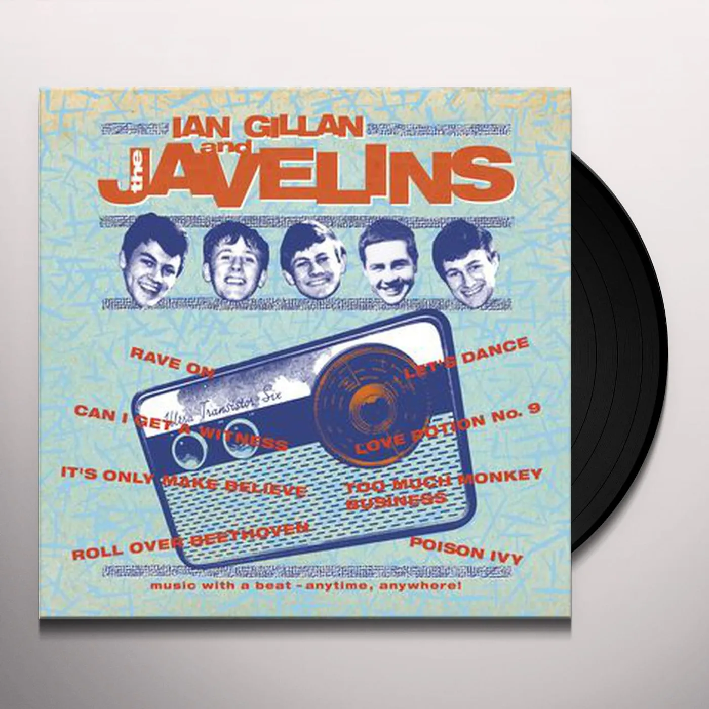 Ian Gillan RAVING WITH IAN GILL & THE JAVELINS Vinyl Record